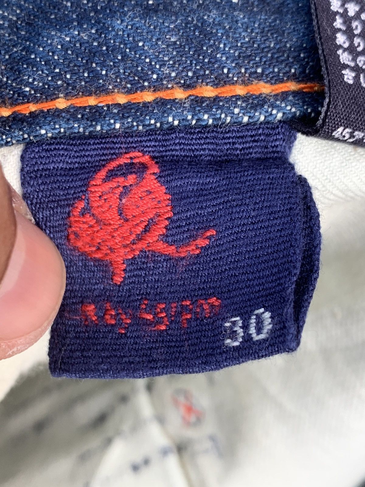 45rpm 45rpm Studio Japan Indigo Selvedge Denim Jeans US 29 Size US 29 - 9 Thumbnail