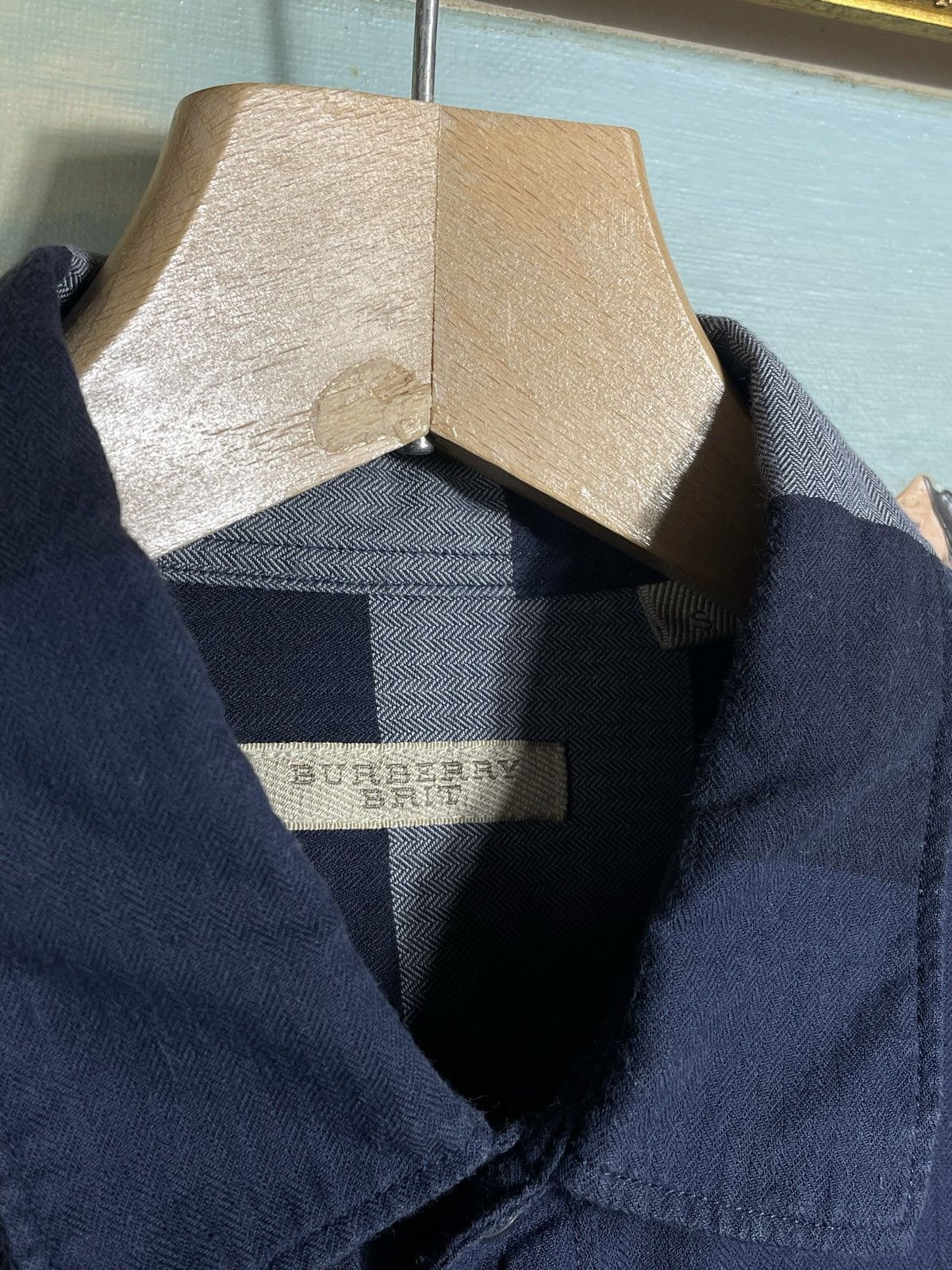 Burberry Burberry Blue Nova Check Checkered Shirt Old Money Luxury Size US S / EU 44-46 / 1 - 8 Thumbnail