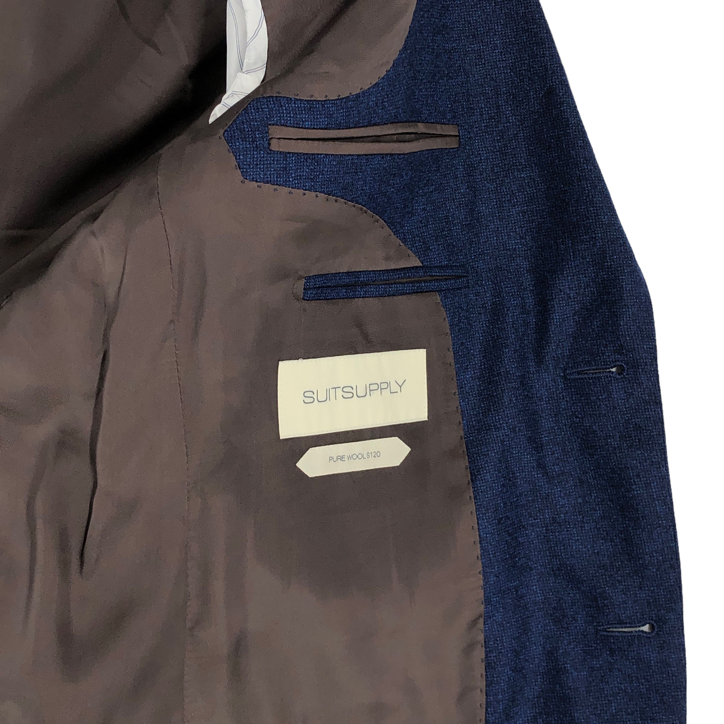 Suitsupply Lazio Single Breasted Wool Blazer Size EU:46; UK:36; US:36S Size 36S - 7 Thumbnail