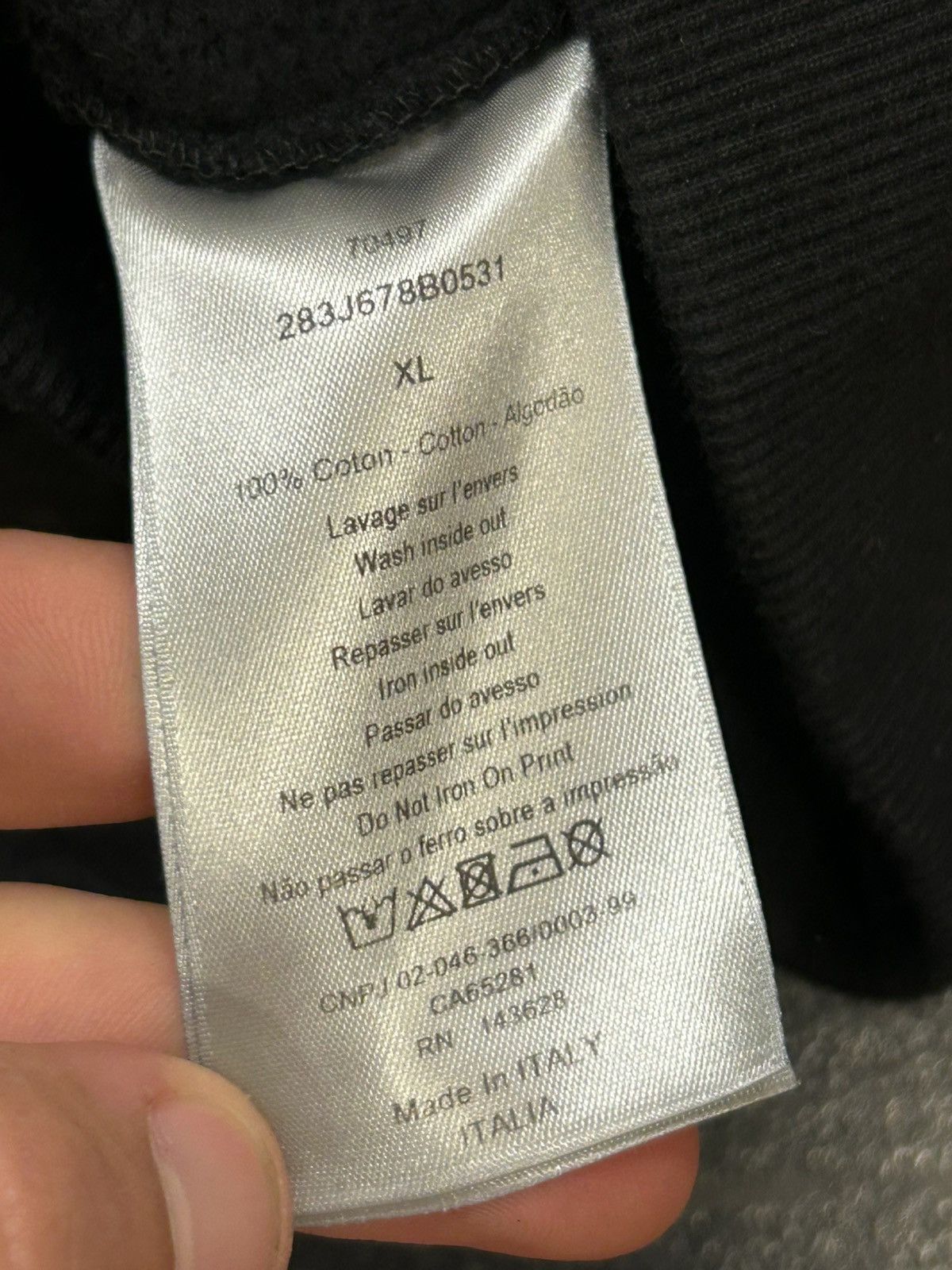 Dior Dior X Cactus Jack Hoodie Size US XL / EU 56 / 4 - 4 Thumbnail