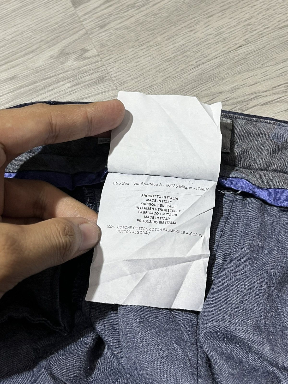 Etro 🇮🇹 Etro Made In Italy Casual Tartan Plaid Pants Luxury Size US 30 / EU 46 - 18 Thumbnail