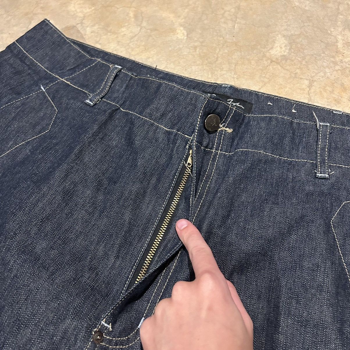 JNCO × Sean John × Southpole Crazy Vintage Y2K Sean John Baggy Stash Pocket Jeans Cyber Size US 40 / EU 56 - 8 Thumbnail
