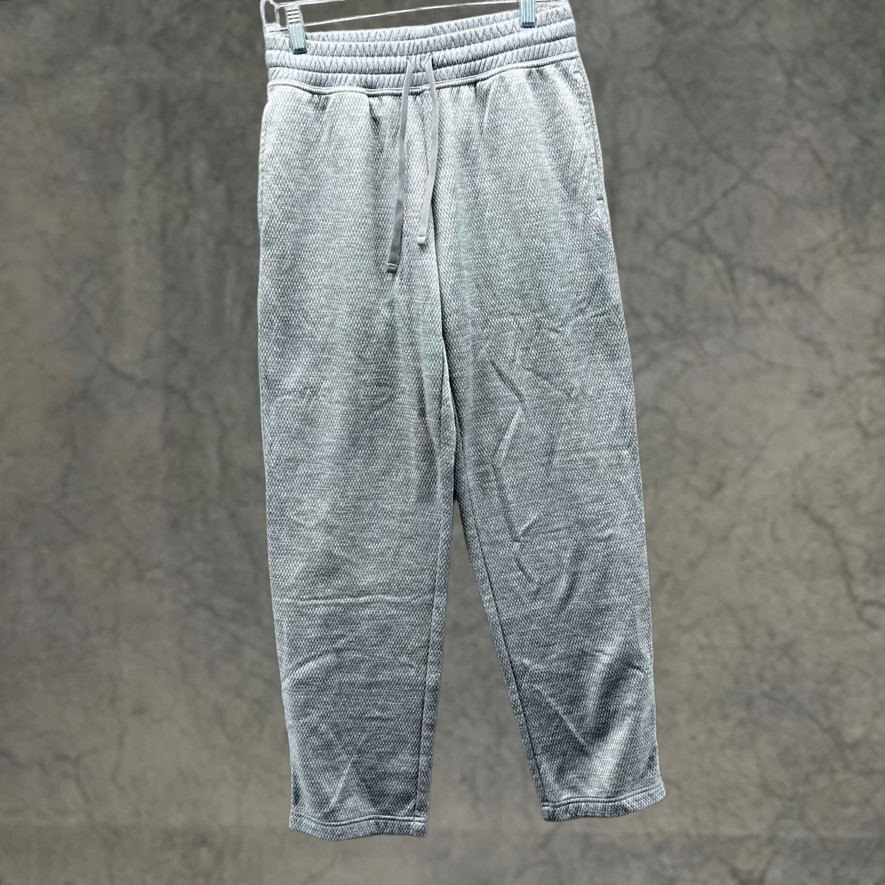 Reebok Reebok Sweatpants Mens Small Gray Fleece Elastic Waist Cotton Drawstring Knit Size US 29 - 1 Thumbnail