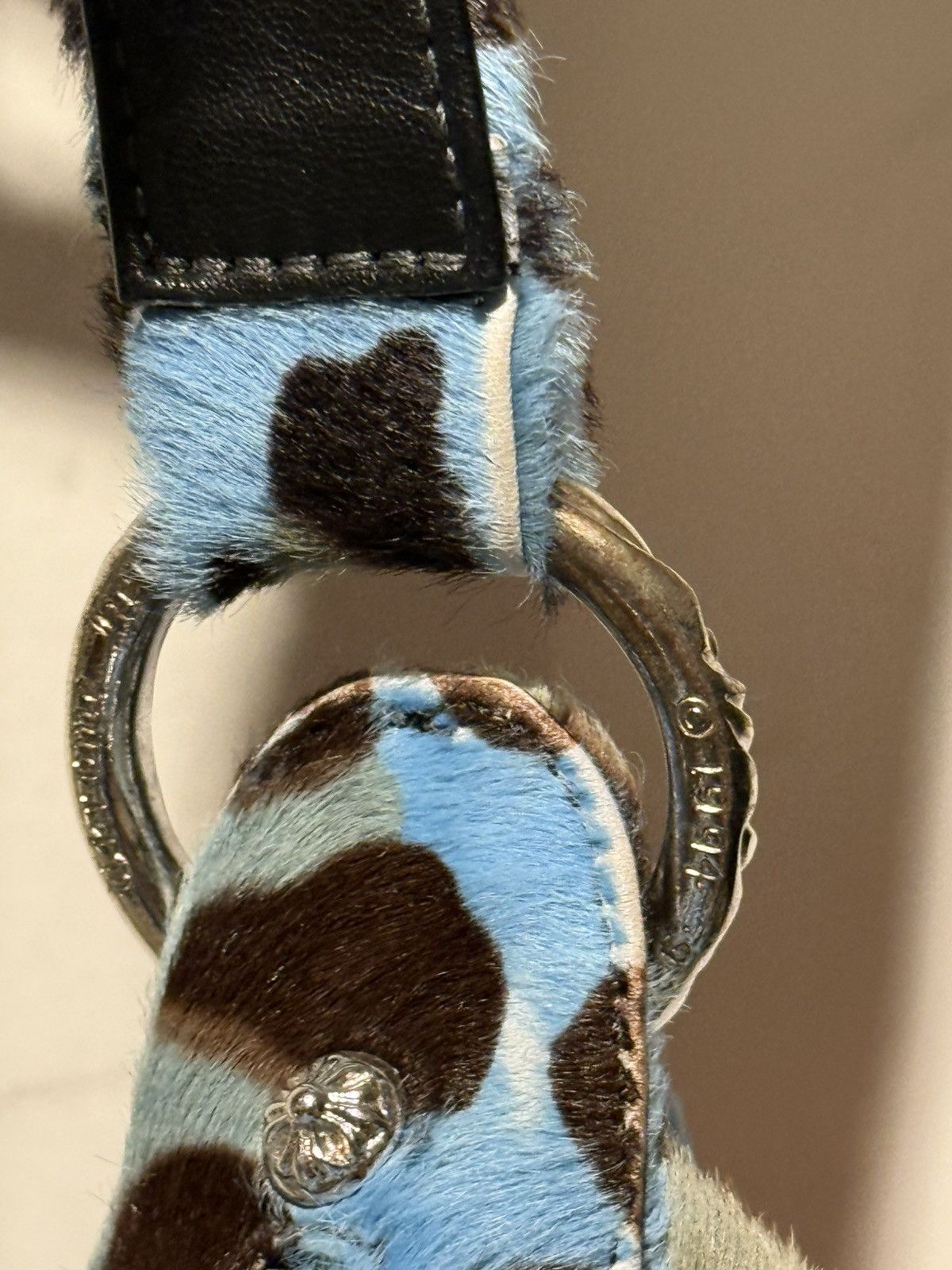 Chrome Hearts Chrome Hearts Blue Cheetah Lion Bag Size ONE SIZE - 9 Thumbnail