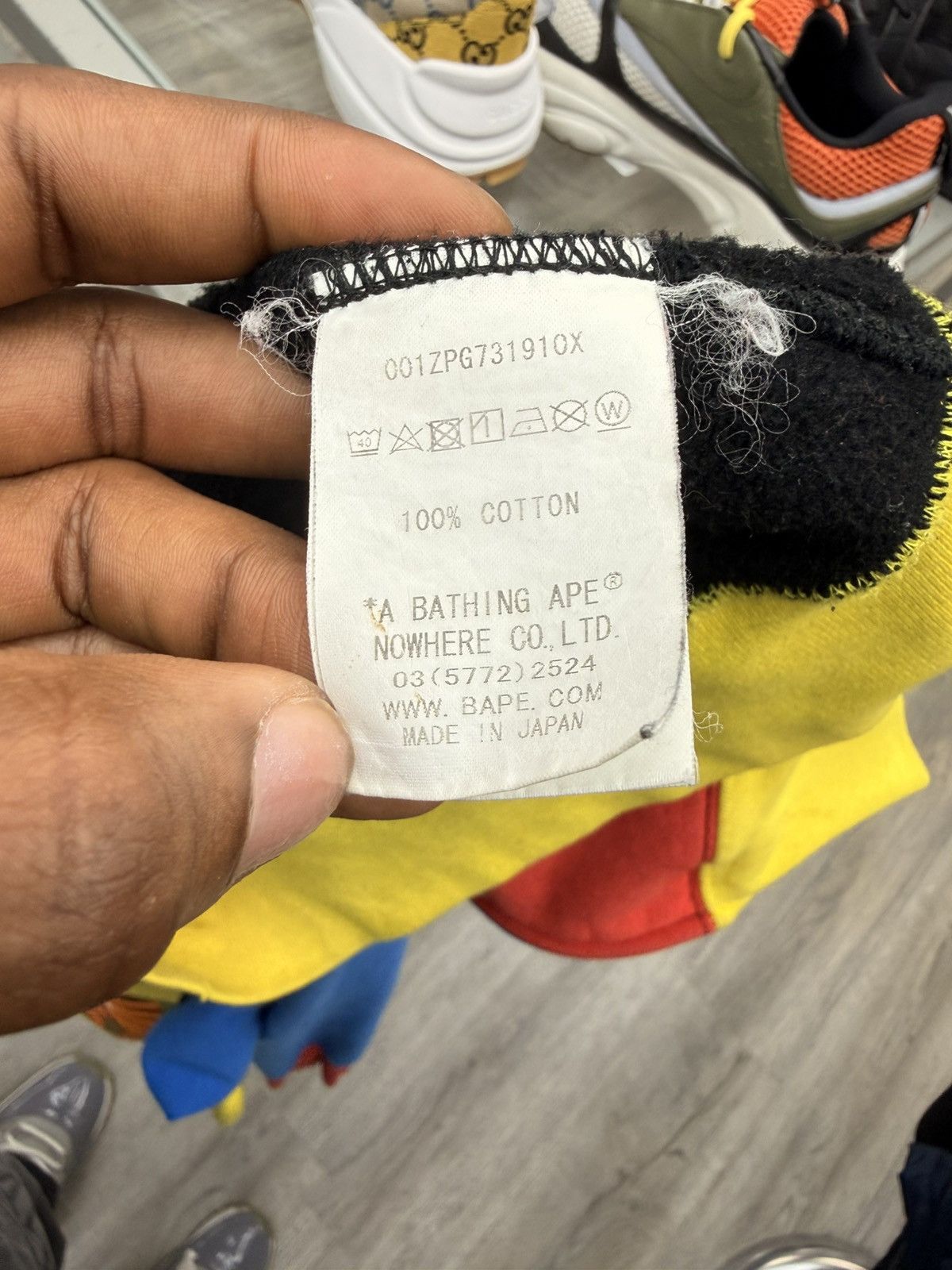 Bape × Disney × Medicom Toy BAPE x Medicom Toy Bear Shark Full Zip Hoodie (FW20) Size US M / EU 48-50 / 2 - 5 Thumbnail