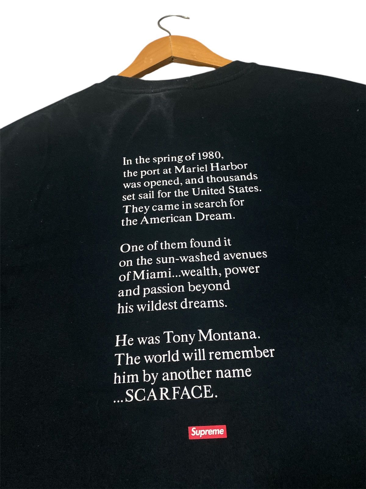 Supreme × Vintage ‼️RARE‼️SUPREME SCARFACE VINTAGE SHIRT TEE🔥 Size US M / EU 48-50 / 2 - 9 Thumbnail