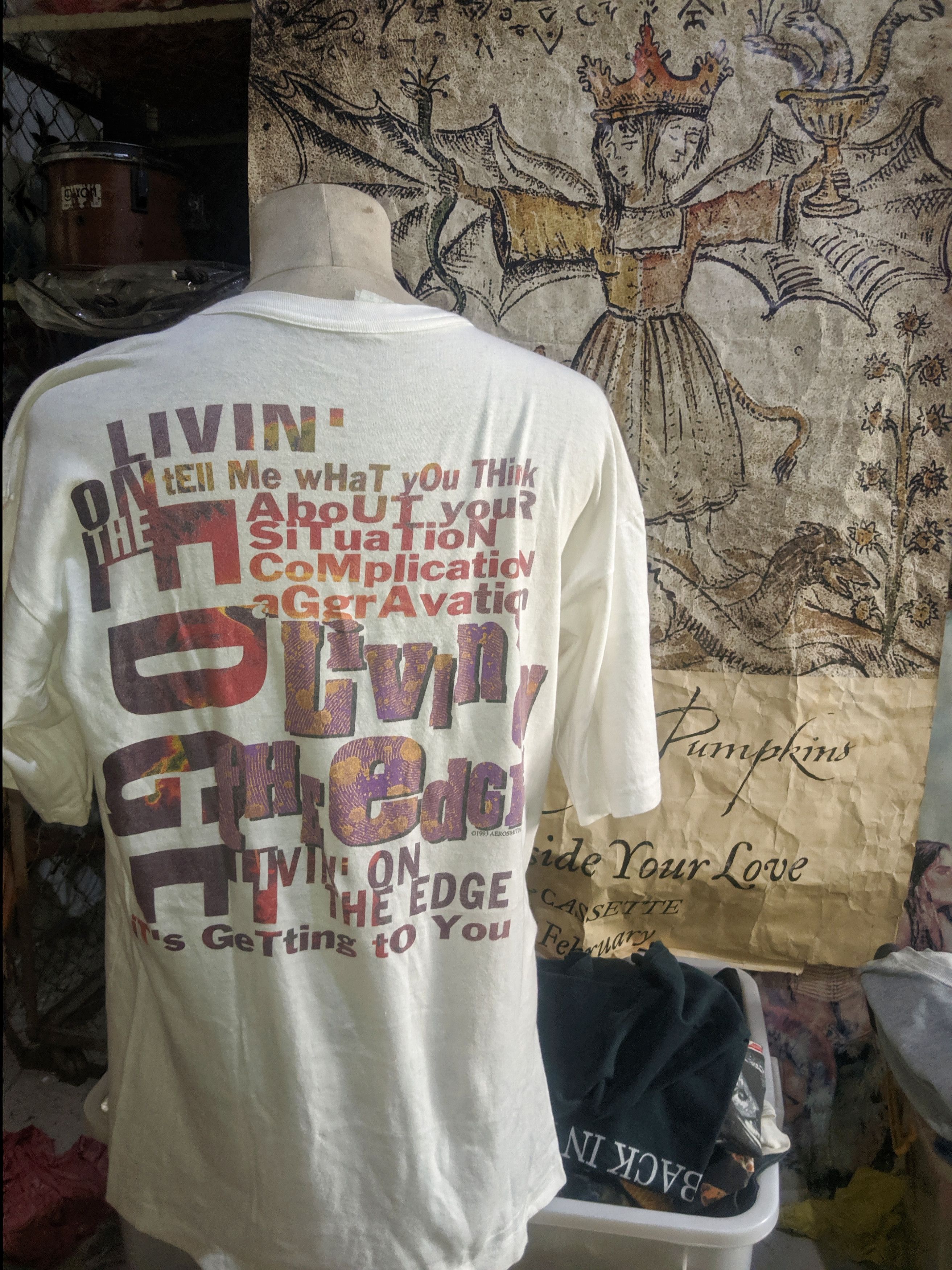 Band Tees Vintage Tees Aerosmith Size US L / EU 52-54 / 3 - 6 Thumbnail
