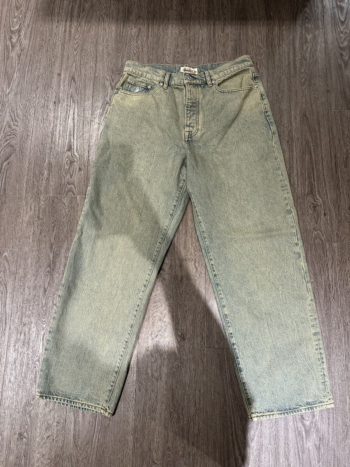 Stussy Stussy big ol' jeans beach wash | Grailed