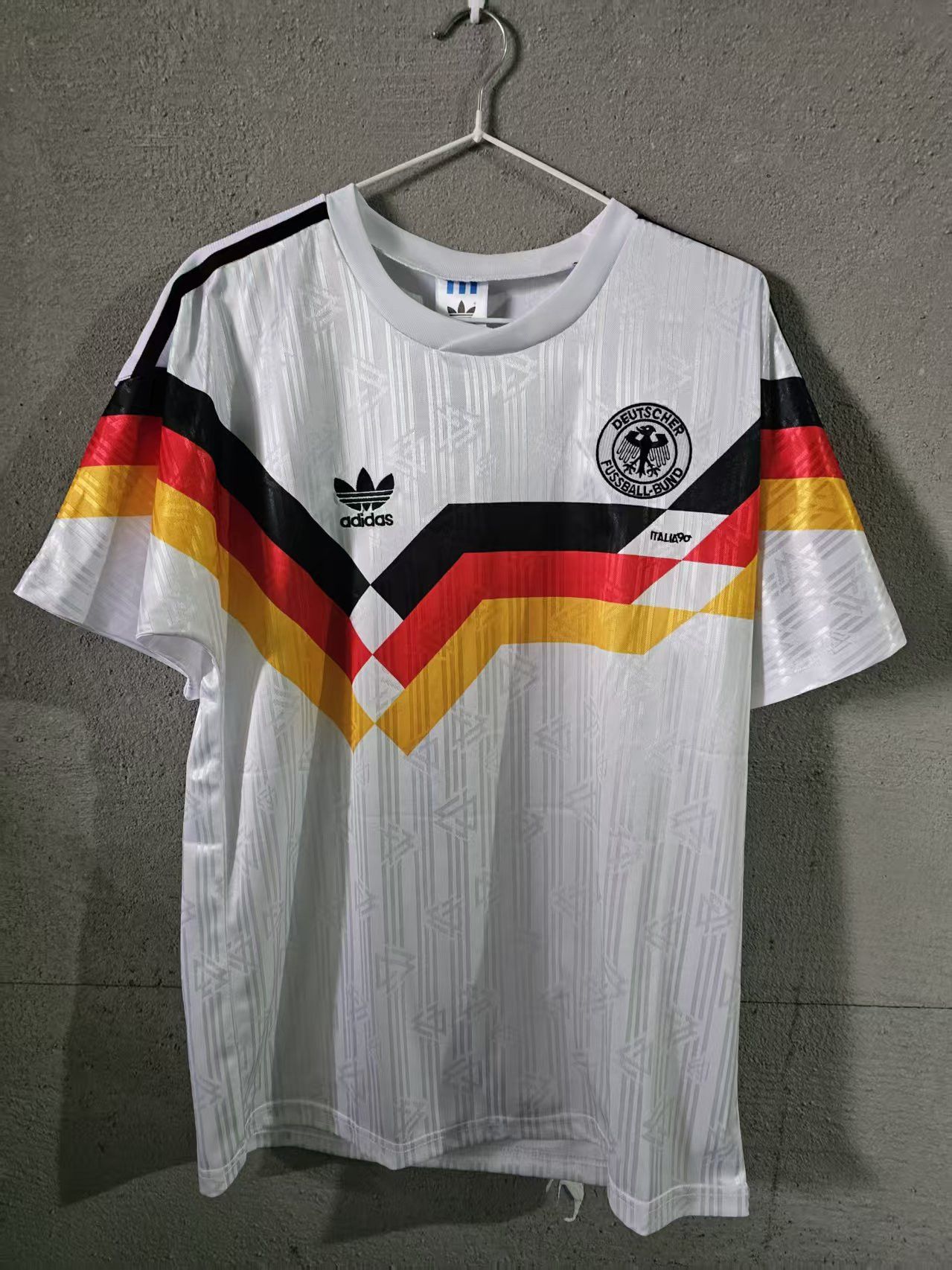 Other 1990 Germany #10 Lothar Matthäus Jersey Home Size US XL / EU 56 / 4 - 2 Thumbnail