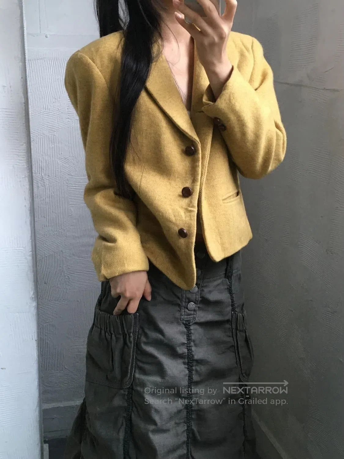 Issey Miyake Issey Miyake Vintage Wool Jacket. Size S / US 4 / IT 40 - 3 Thumbnail