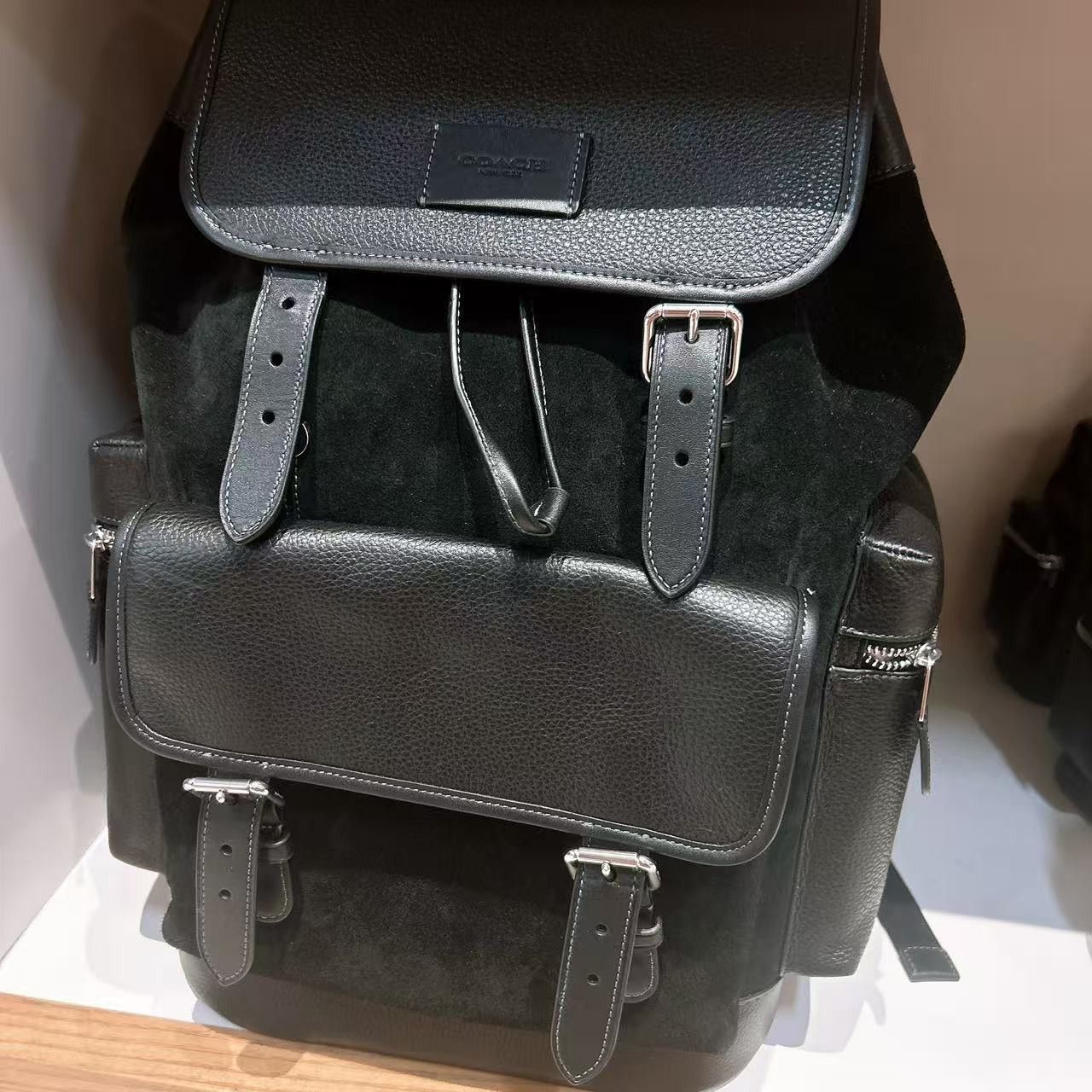 Coach NWT Coach MEN's Sprint Backpack CCG12 suede 2025 Fall🔥🔥 Size ONE SIZE - 2 Thumbnail