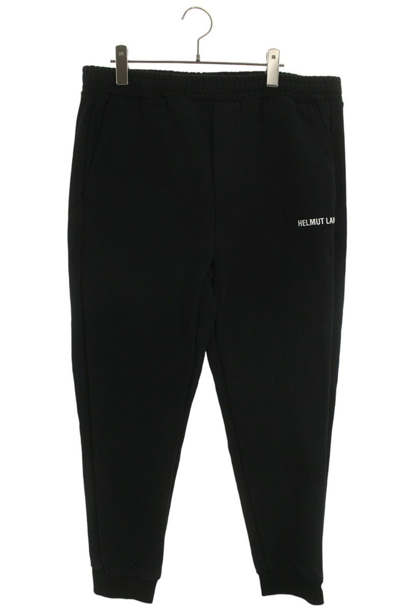 Helmut Lang Helmut Lang Logo Print Sweatpants Black Size 36 Size US 36 / EU 52 - 1 Thumbnail