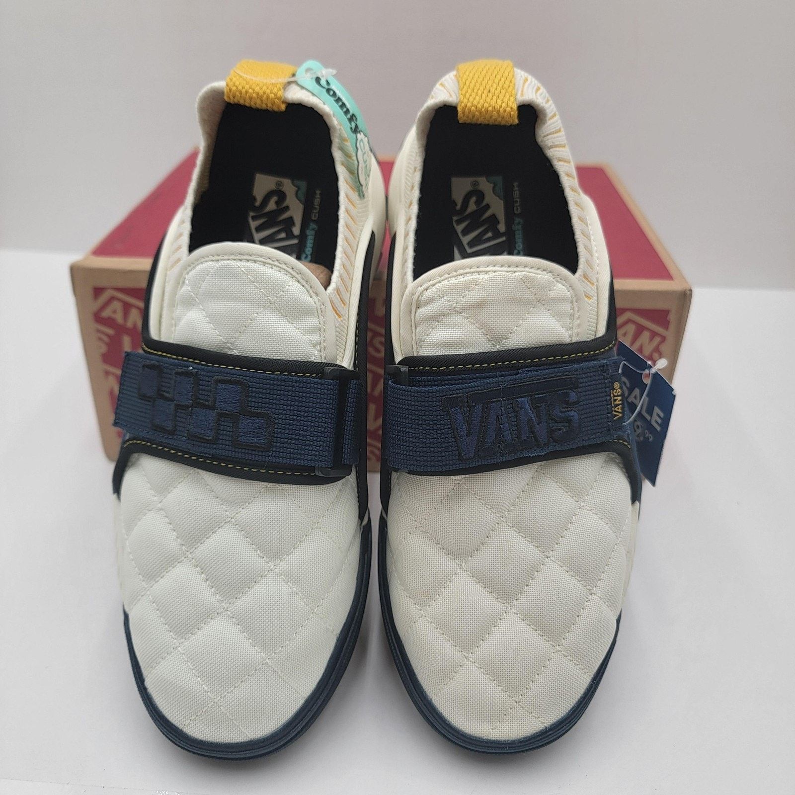 Vans Vans Coast CC Shoes Mens Size 9 Marshmallow Blue Varsity Size US 9 / EU 42 - 4 Thumbnail