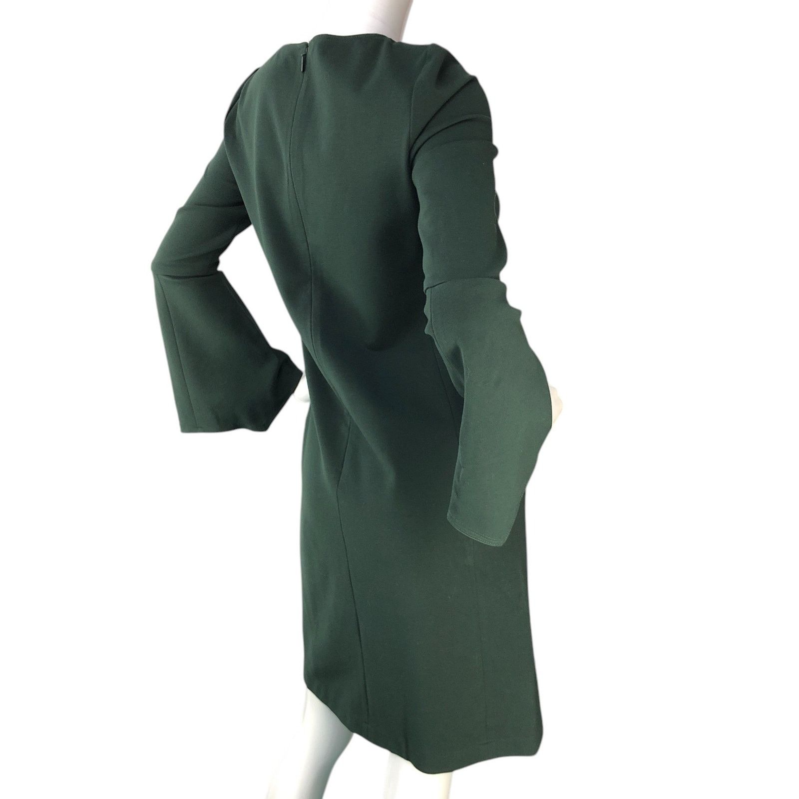 Lafayette 148 Lafayette 148 New York Womens Size XS Dress Round Neck Green Size XS / US 0-2 / IT 36-38 - 8 Thumbnail
