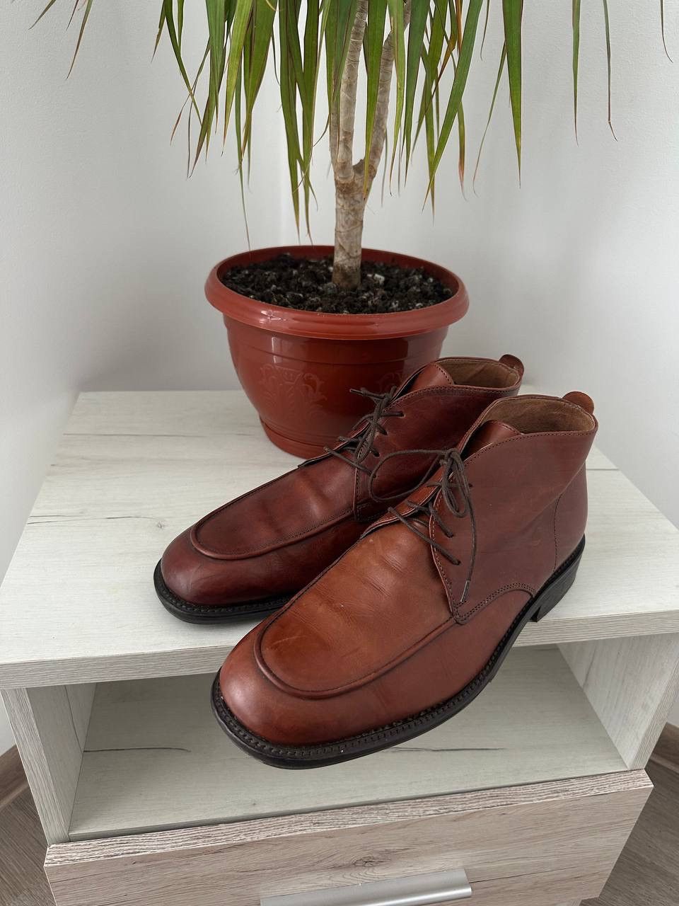 Leather × Vintage Vintage King Street Brown Leather Mens Very Rare Boots Size US 8 / EU 41 - 2 Thumbnail
