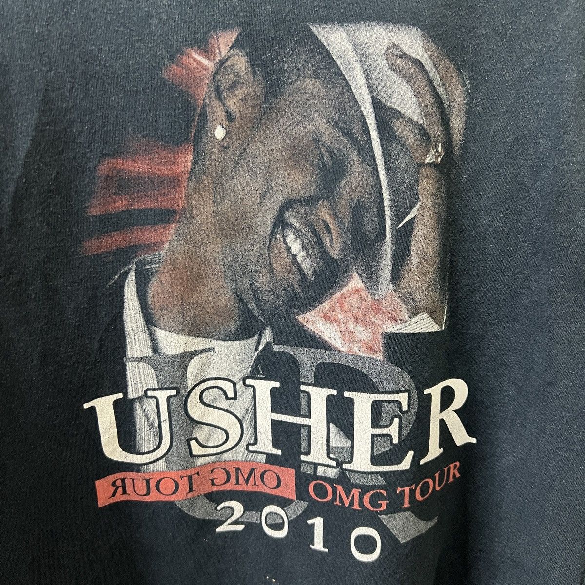 Band Tees USHER OMG TOUR x TREY SONGZ Size US M / EU 48-50 / 2 - 4 Thumbnail