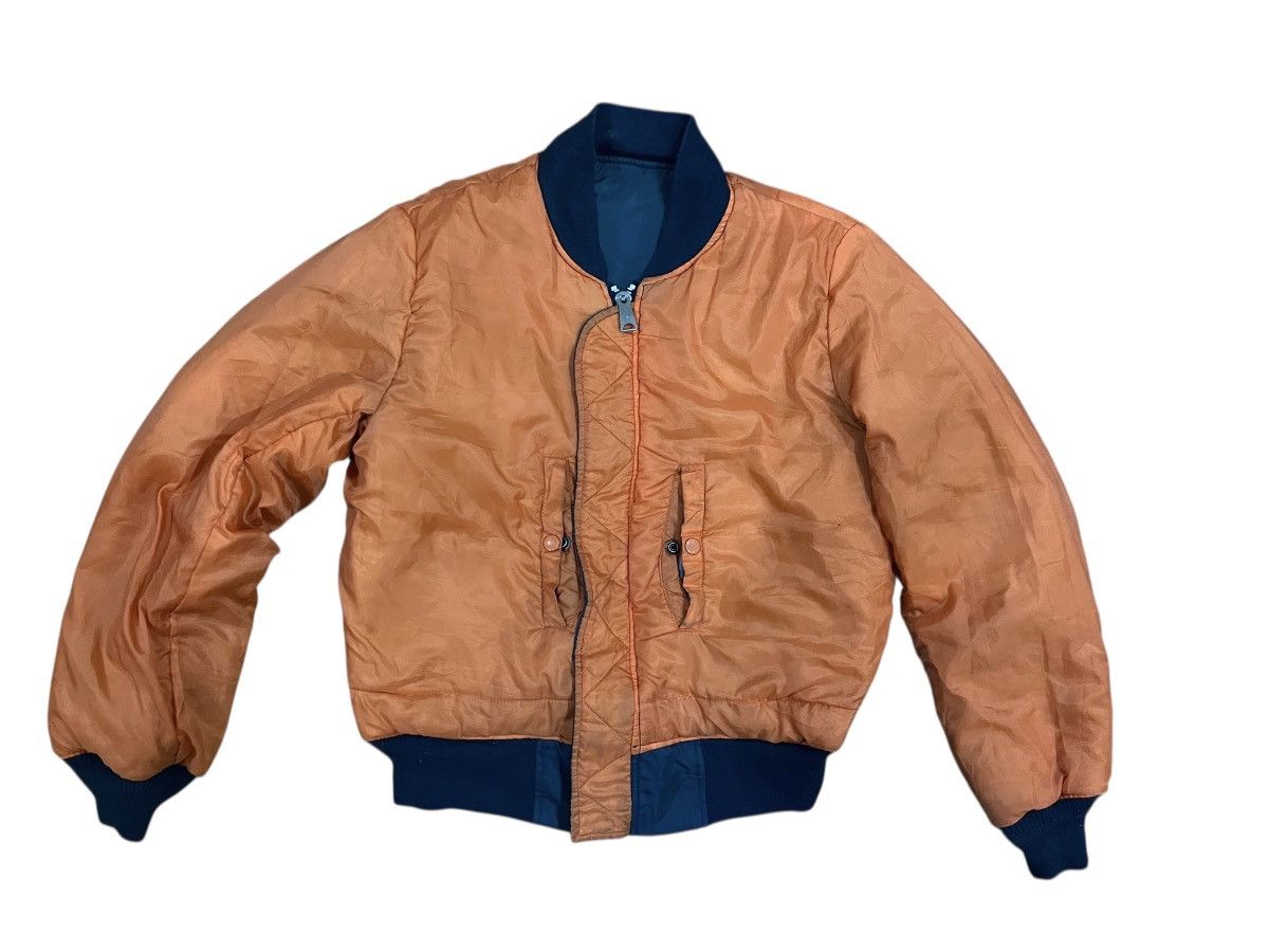 Alpha Industries vintage MA-1 ALPHA INDUSTRIES BOMBERS JAKET Size US M / EU 48-50 / 2 - 11 Thumbnail
