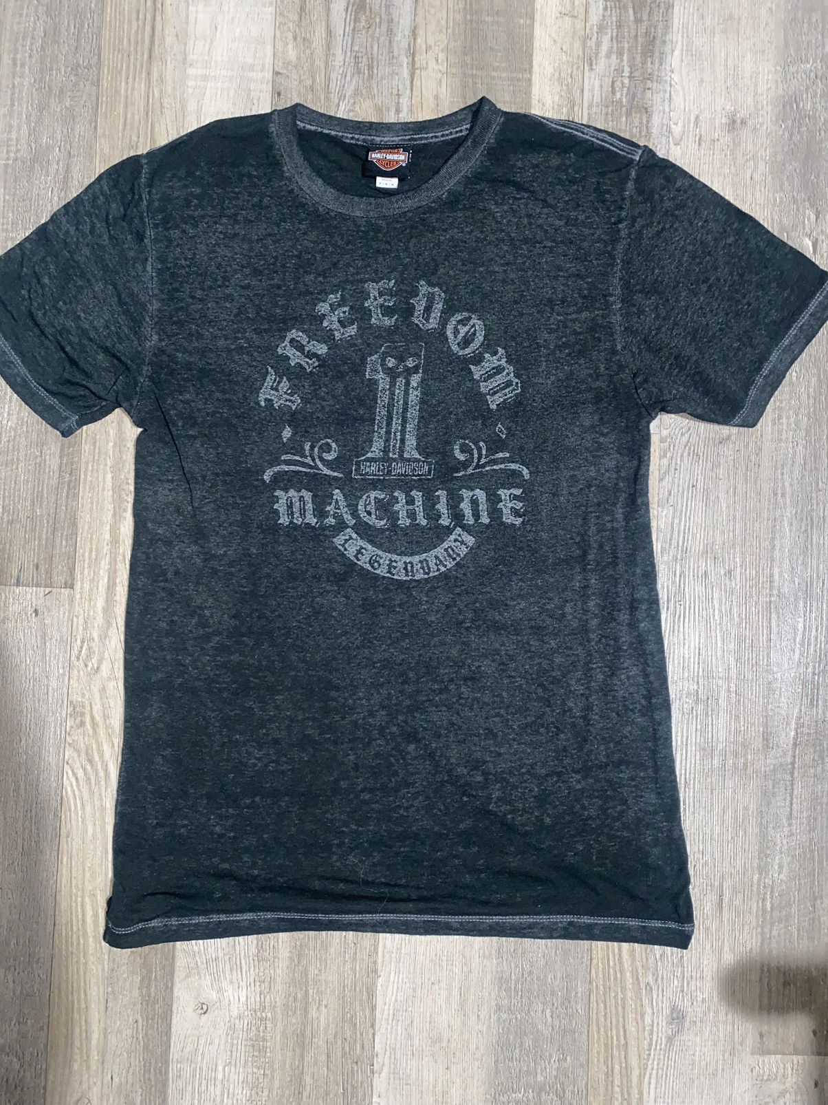 Harley Davidson × Vintage HARLEY-DAVIDSON t-shirt with mermaid Size US M / EU 48-50 / 2 - 2 Thumbnail
