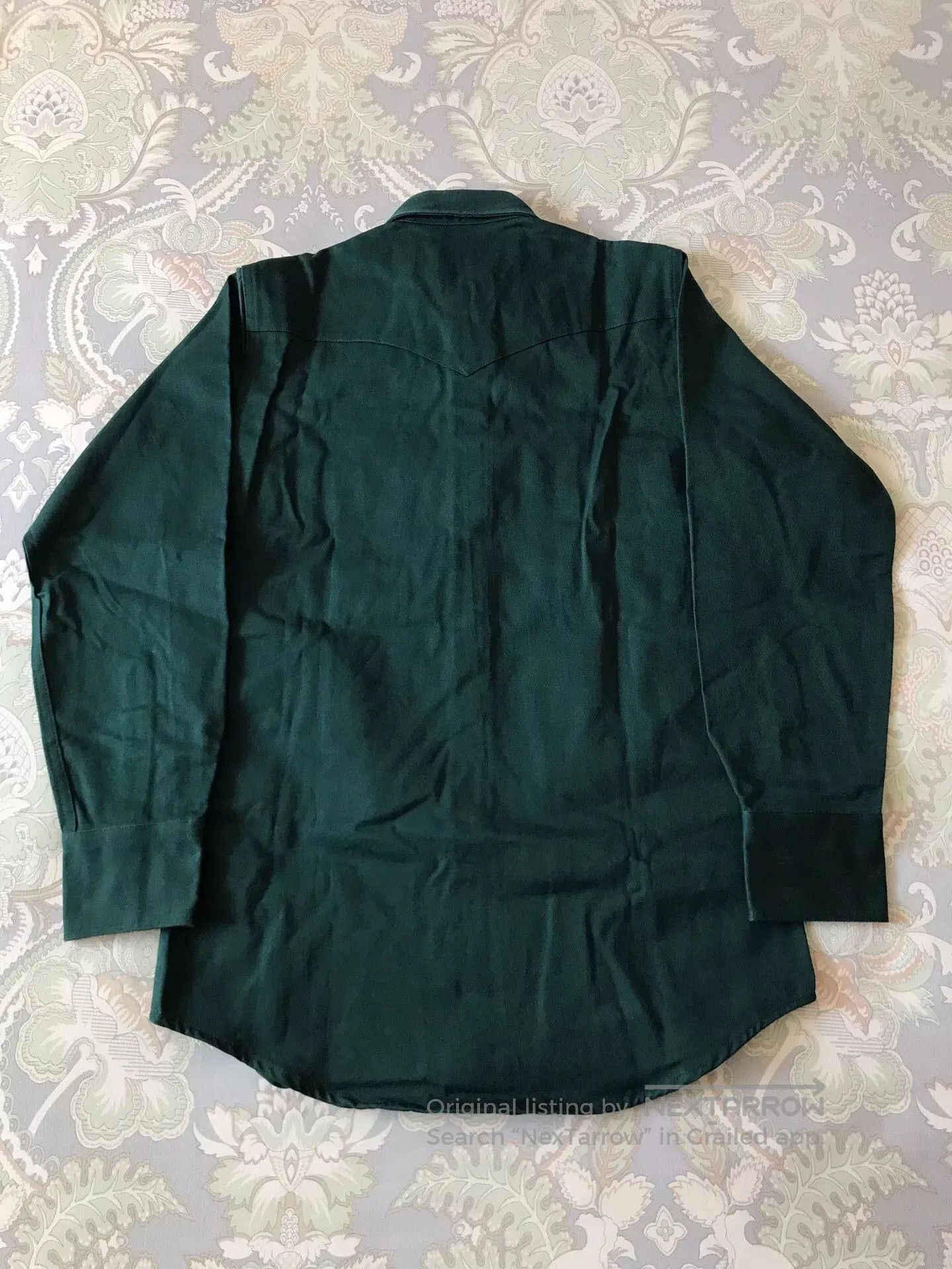 Carhartt Carhartt S01 HTG Hunter Green Western Shirt. Size US M / EU 48-50 / 2 - 2 Thumbnail