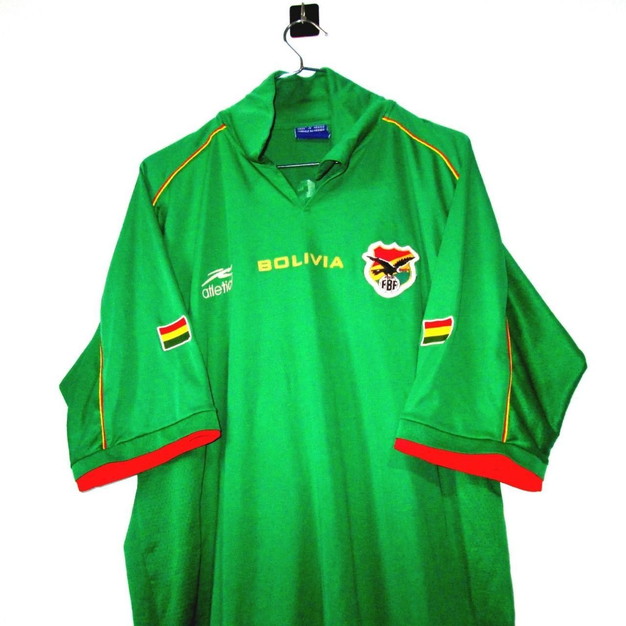 Atletica Fc Bolivia 2003 2004 Home Shirt Jersey Size US XL / EU 56 / 4 - 1 Thumbnail