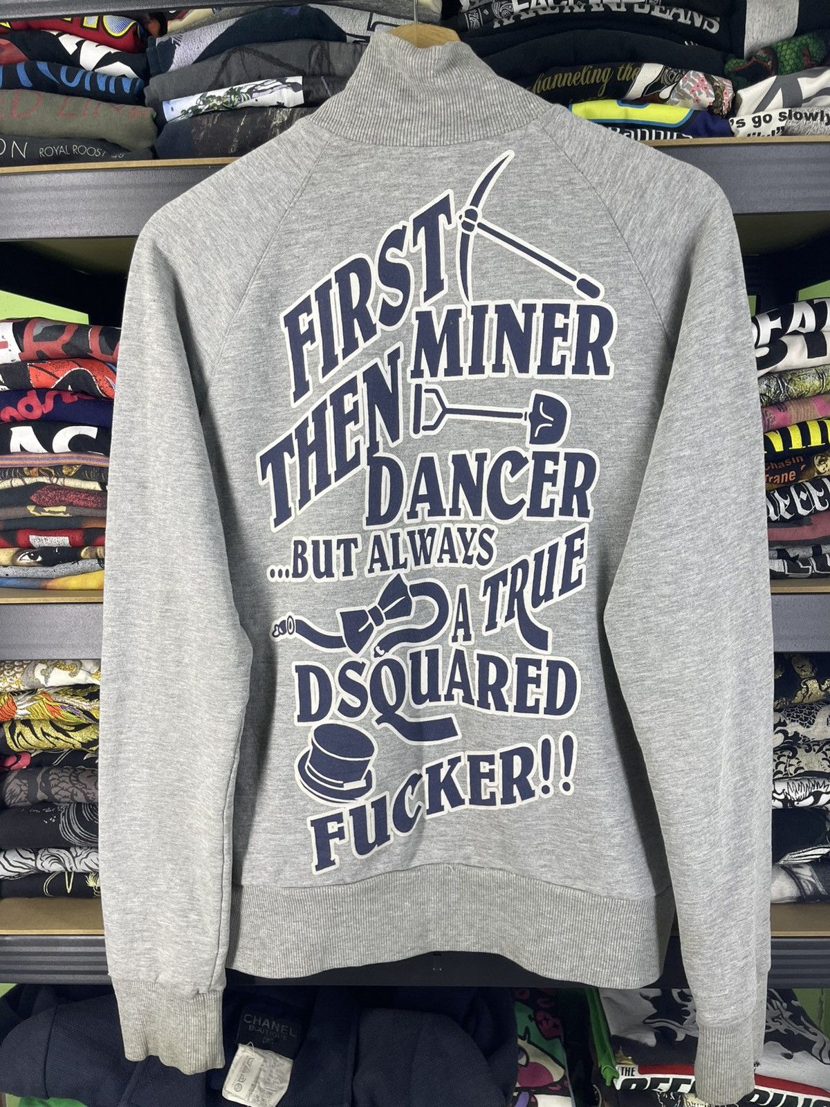 Dsquared2 DSQuared2 Fucker Zipp-up Sweatshirt Size US S / EU 44-46 / 1 - 1 Thumbnail