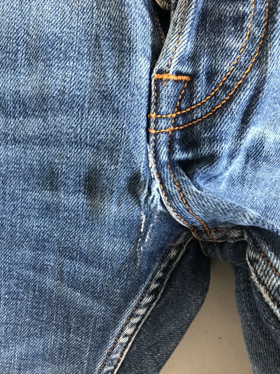 Stone Island × Vintage Super rare vintage stone island straight fit denim Size US 34 / EU 50 - 5 Thumbnail