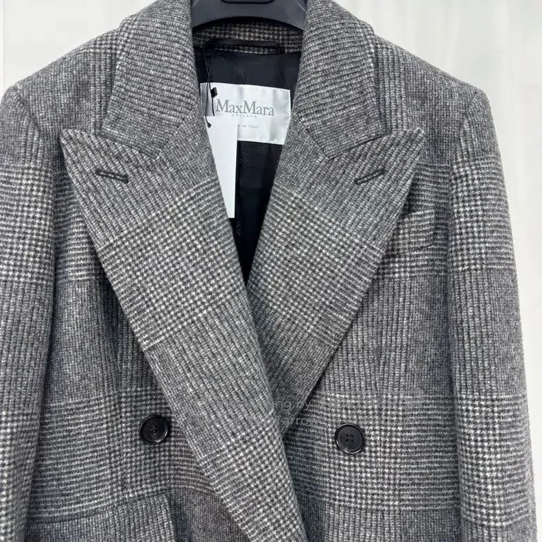 Max Mara Max Mara Max Mara Fringe Check Wool Overcoat Size S / US 4 / IT 40 - 3 Thumbnail