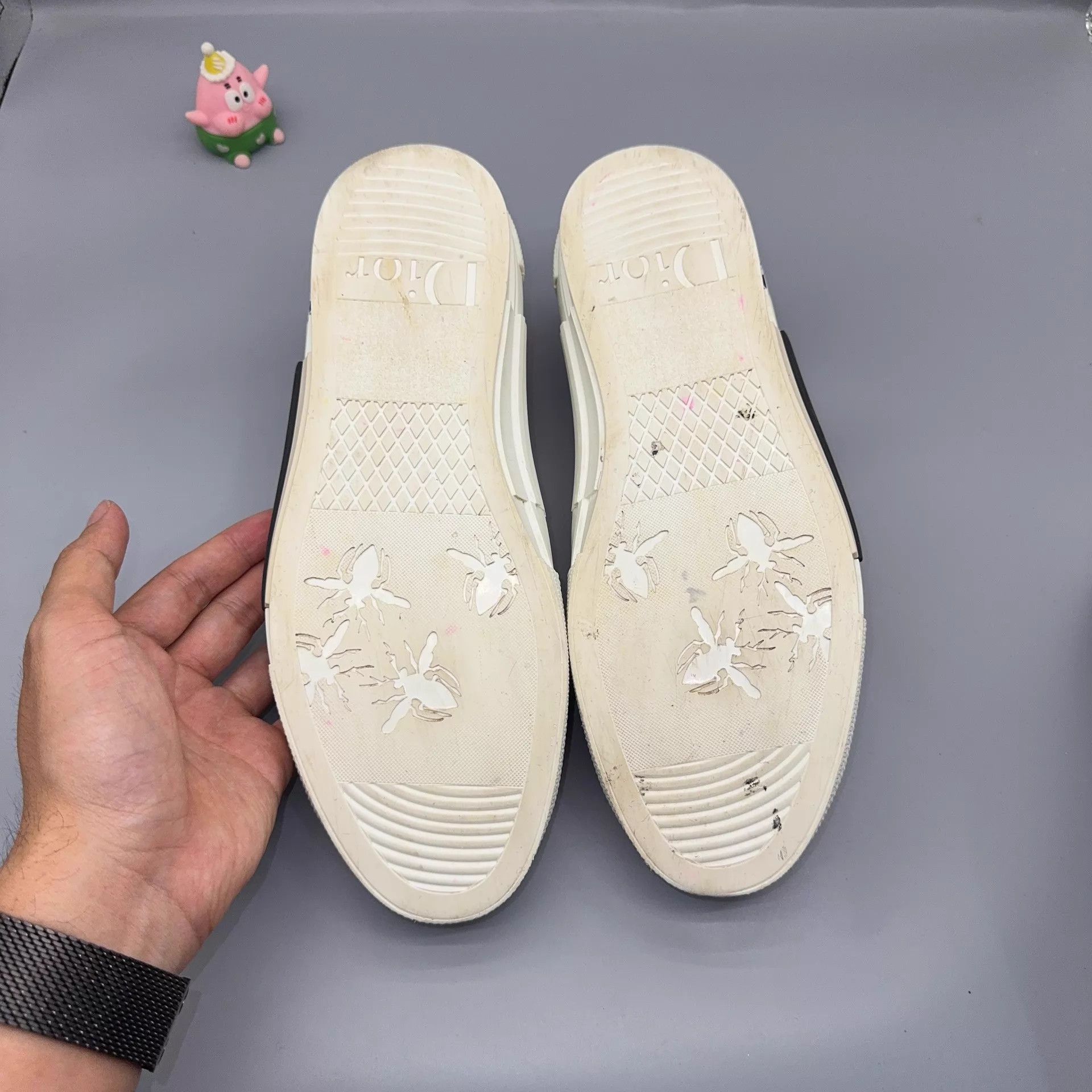 Dior DIOR B23 Black & White Sneakers Size 42 Size US 9 / EU 42 - 4 Thumbnail