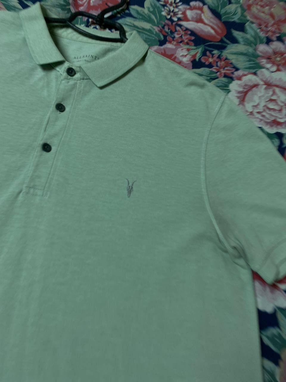 Allsaints × Vintage Allsaints luxury streetwear polo tee Size US XXL / EU 58 / 5 - 9 Thumbnail