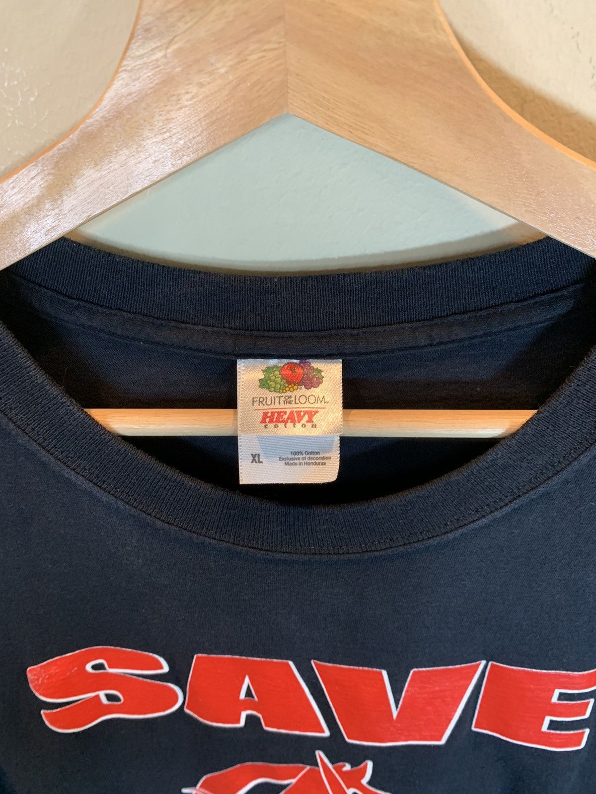 Vintage RARE* Vintage 90’s Save A Child Fuck A Priest! Anarchy Shirt Size US XL / EU 56 / 4 - 6 Thumbnail
