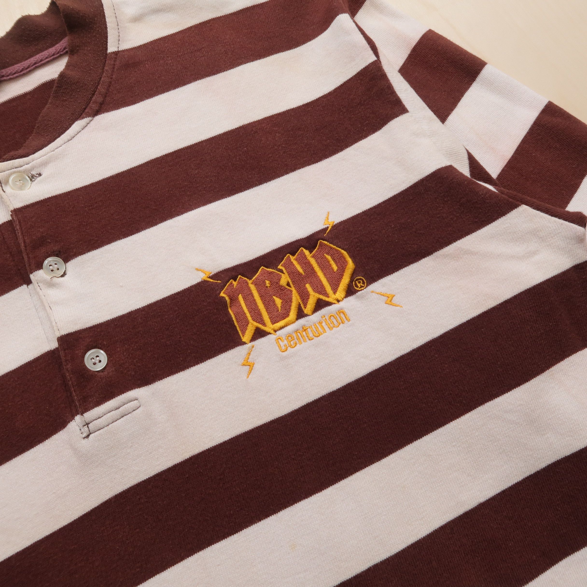 Neighborhood AW03 Neighborhood Jacquard Rugby Long Sleeve T-Shirt Size US L / EU 52-54 / 3 - 7 Thumbnail