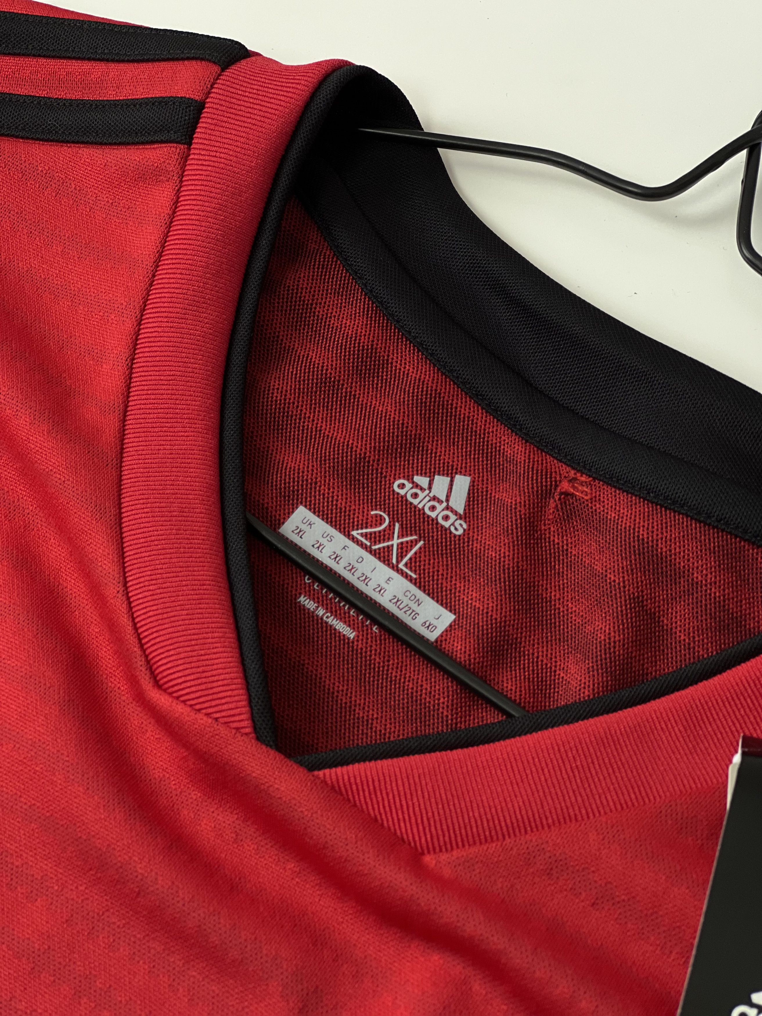 Adidas Adidas x Manchester `2018` t-shirt Size US XXL / EU 58 / 5 - 11 Thumbnail