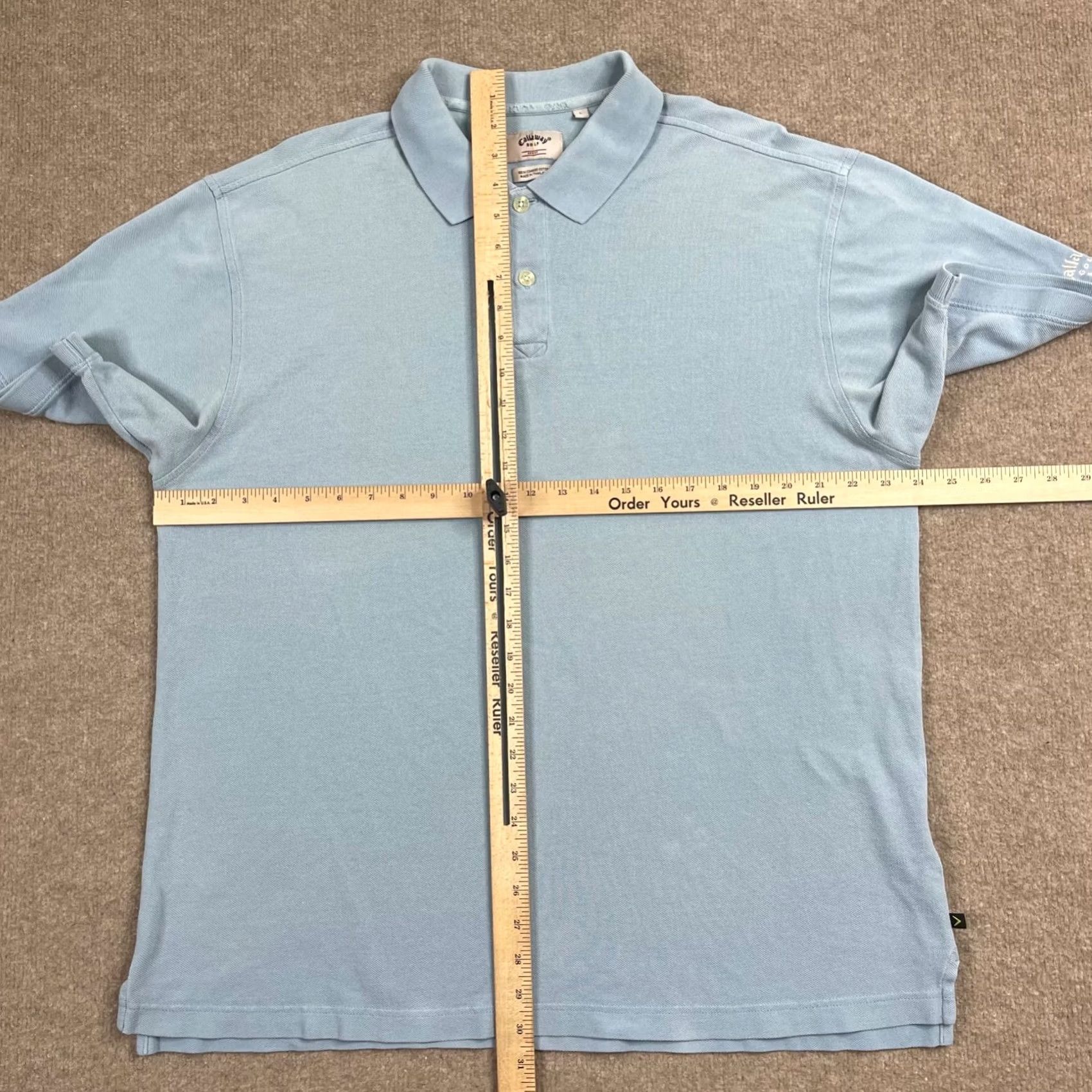 Callaway Callaway Polo Shirt Mens L Blue Short Sleeve Collared Golf Golfer Adults Size US L / EU 52-54 / 3 - 5 Thumbnail