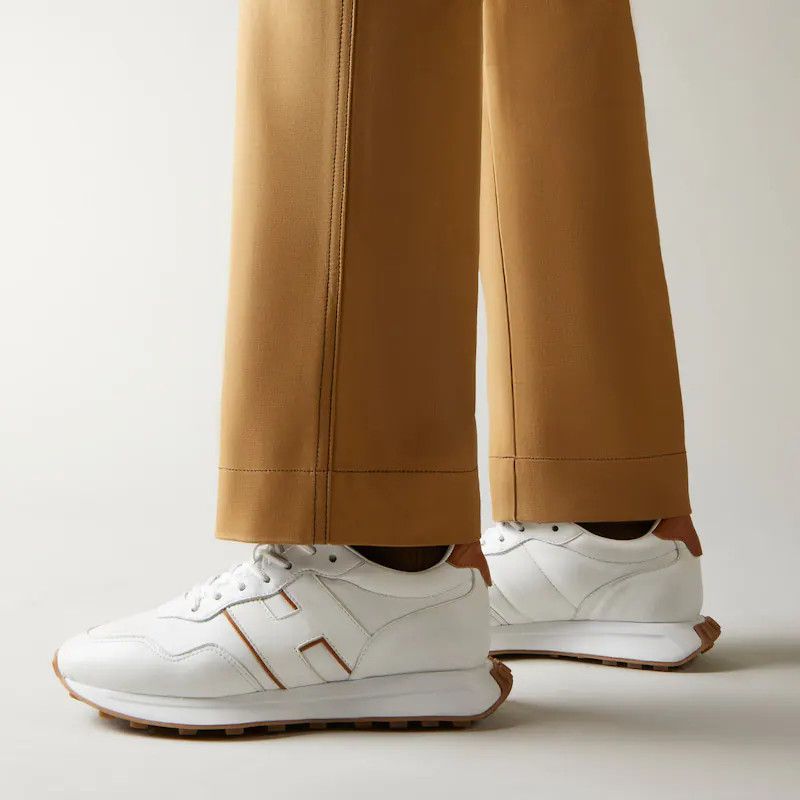 Hogan o1s22i1n1024 H601 Sneakers in White Brown Size US 11 / EU 44 - 7 Thumbnail