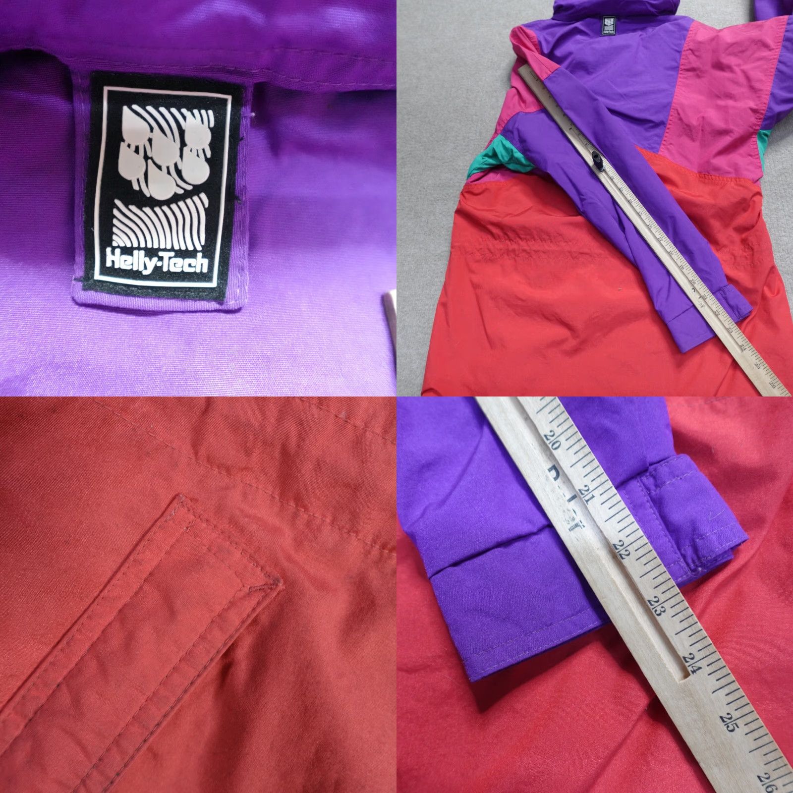 Helly Hansen VINTAGE Helly Hansen Jacket S Men Red Rain Coat Zip Hooded Removable Hood Full Zip Front Removable Hood 90s Size US S / EU 44-46 / 1 - 8 Thumbnail