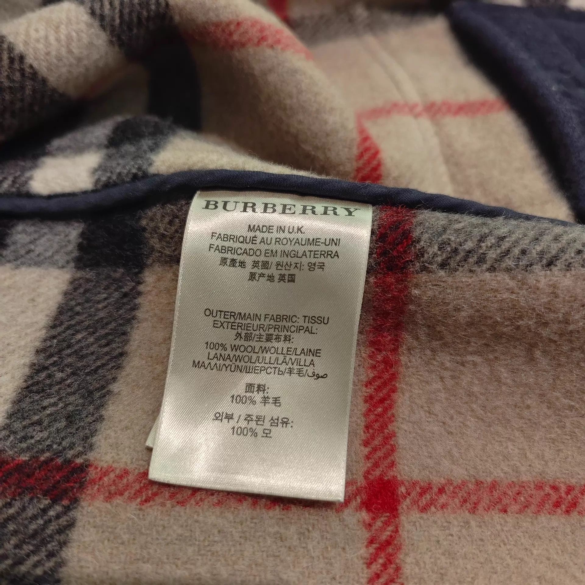 Burberry Burberry 99 New Wool Coat XS Size XS / US 0-2 / IT 36-38 - 9 Thumbnail
