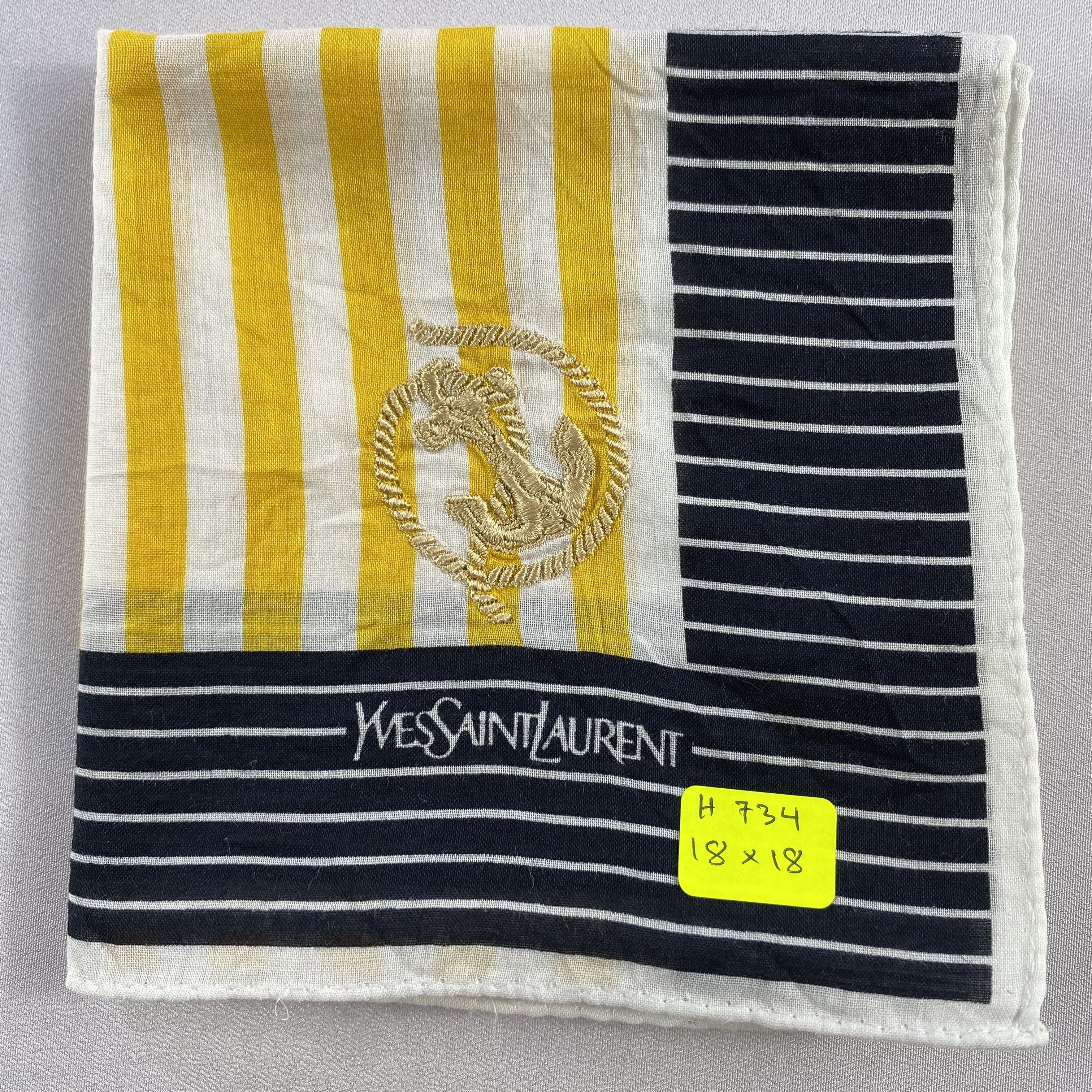 Vintage Yves Saint Laurent Bandana/ Handkerchief / Neckerchief Size ONE SIZE - 7 Thumbnail