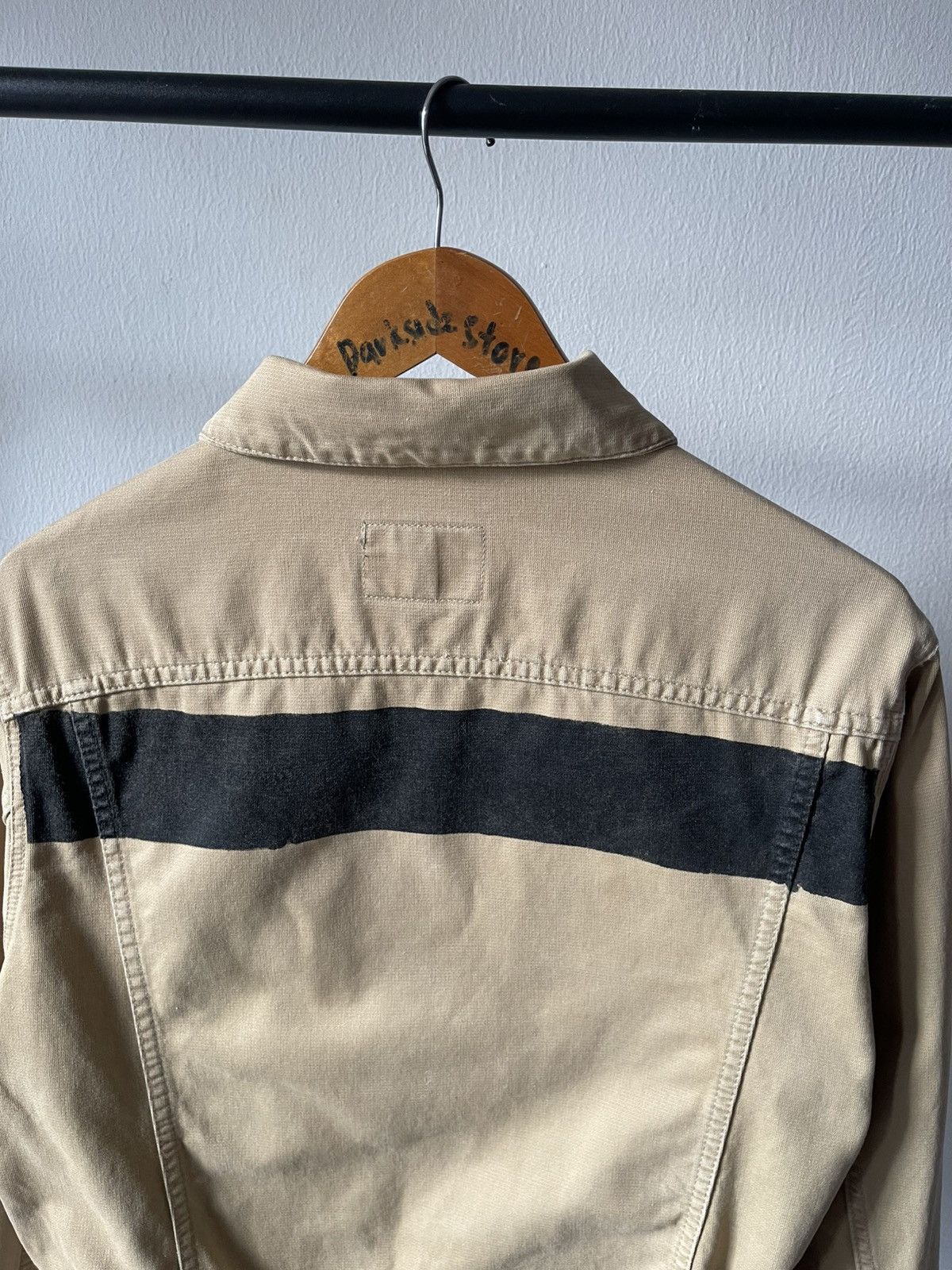 Helmut Lang 1996 Helmut Lang Stripe Denim Jacket #98 Size US M / EU 48-50 / 2 - 3 Thumbnail