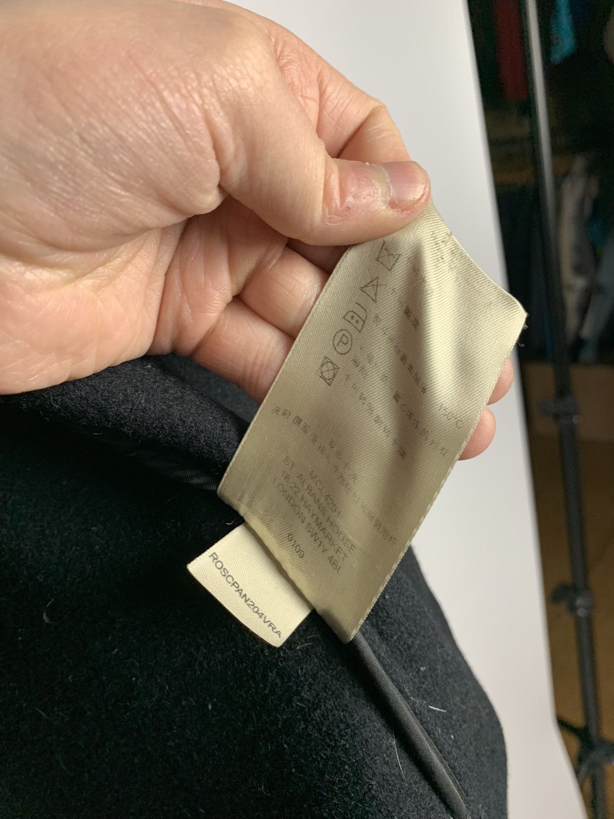Burberry Burberry London Duffle Coat Wool Sz IT 46 Black Hooded 90’s Size L / US 10 / IT 46 - 18 Thumbnail