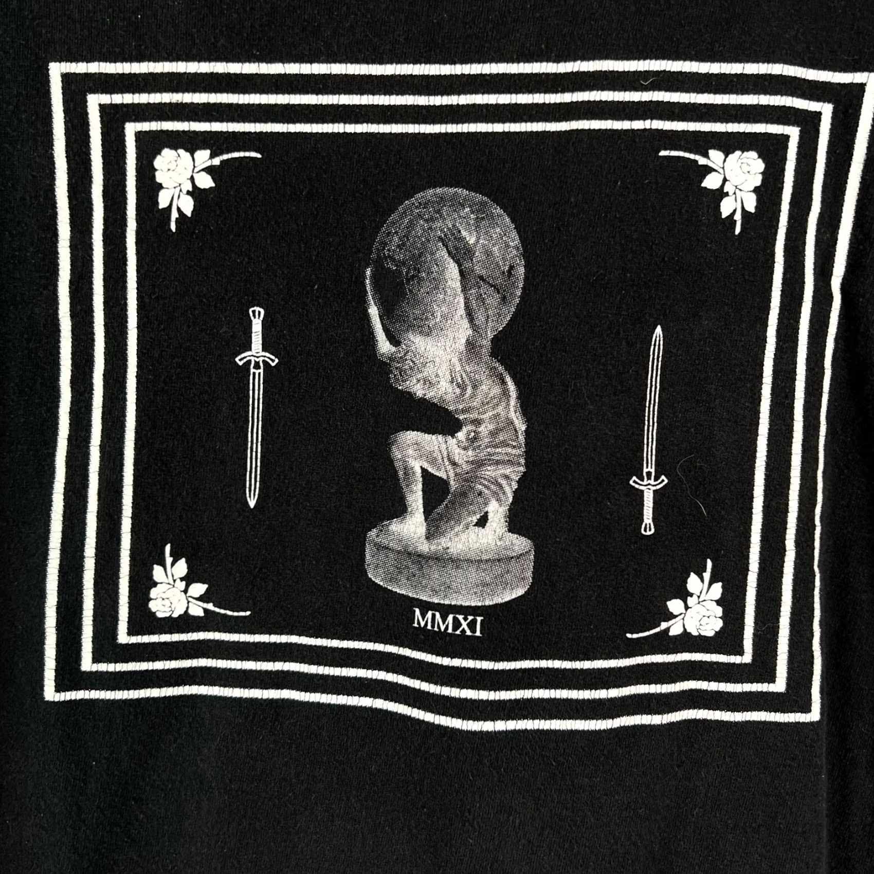Vintage Bombardment 2011 Graphic Print Black T-Shirt Mens XXL size Graphic Size US XXL / EU 58 / 5 - 2 Thumbnail