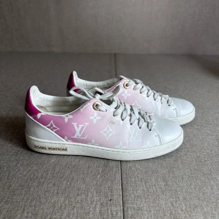 Louis Vuitton Louis Vuitton Frontrow Pink Fashion Sneakers -2508 Size US 5 / IT 35 - 6 Thumbnail