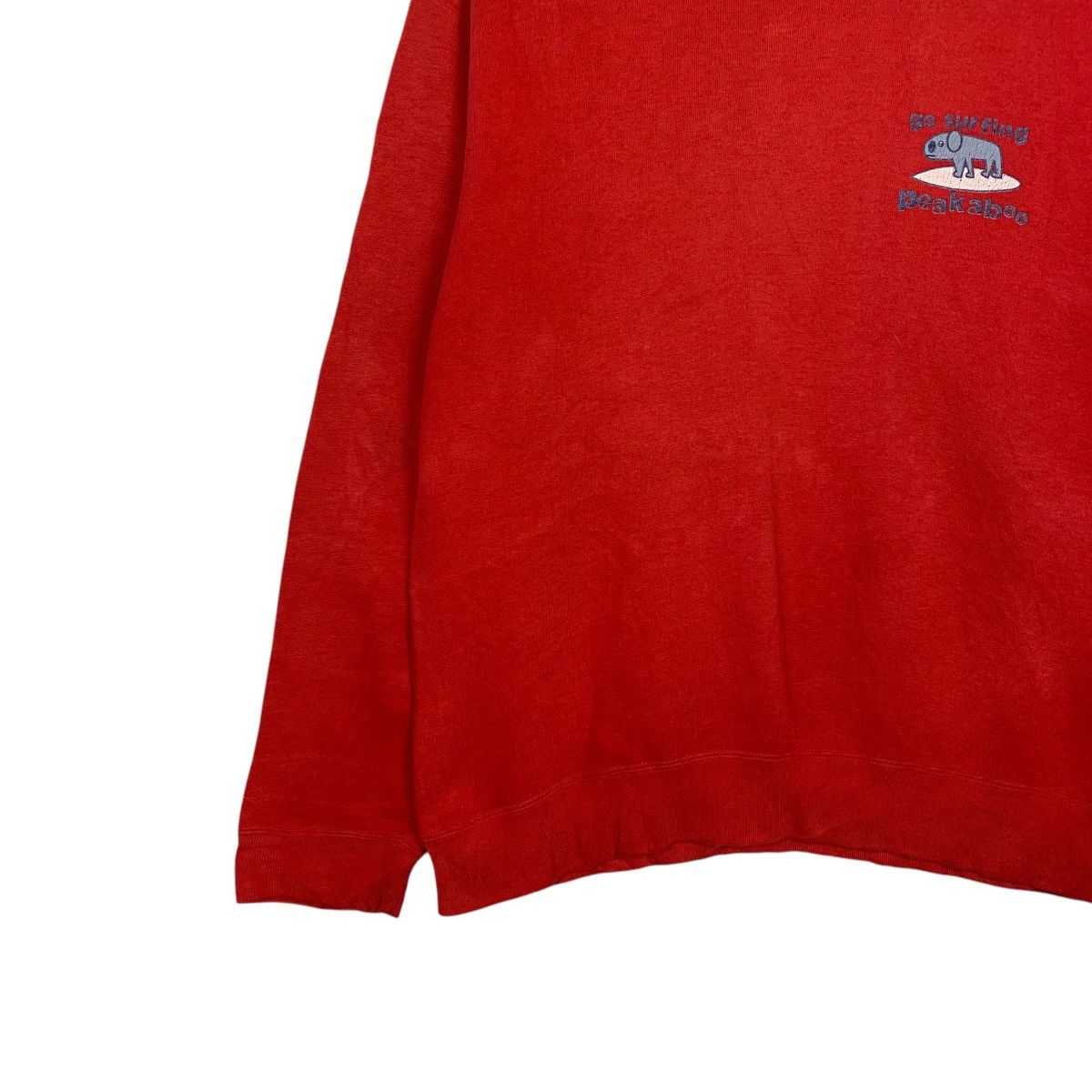 Japanese Brand Vintage Peakaboo Surf Wear Sweatshirt Size US L / EU 52-54 / 3 - 4 Thumbnail