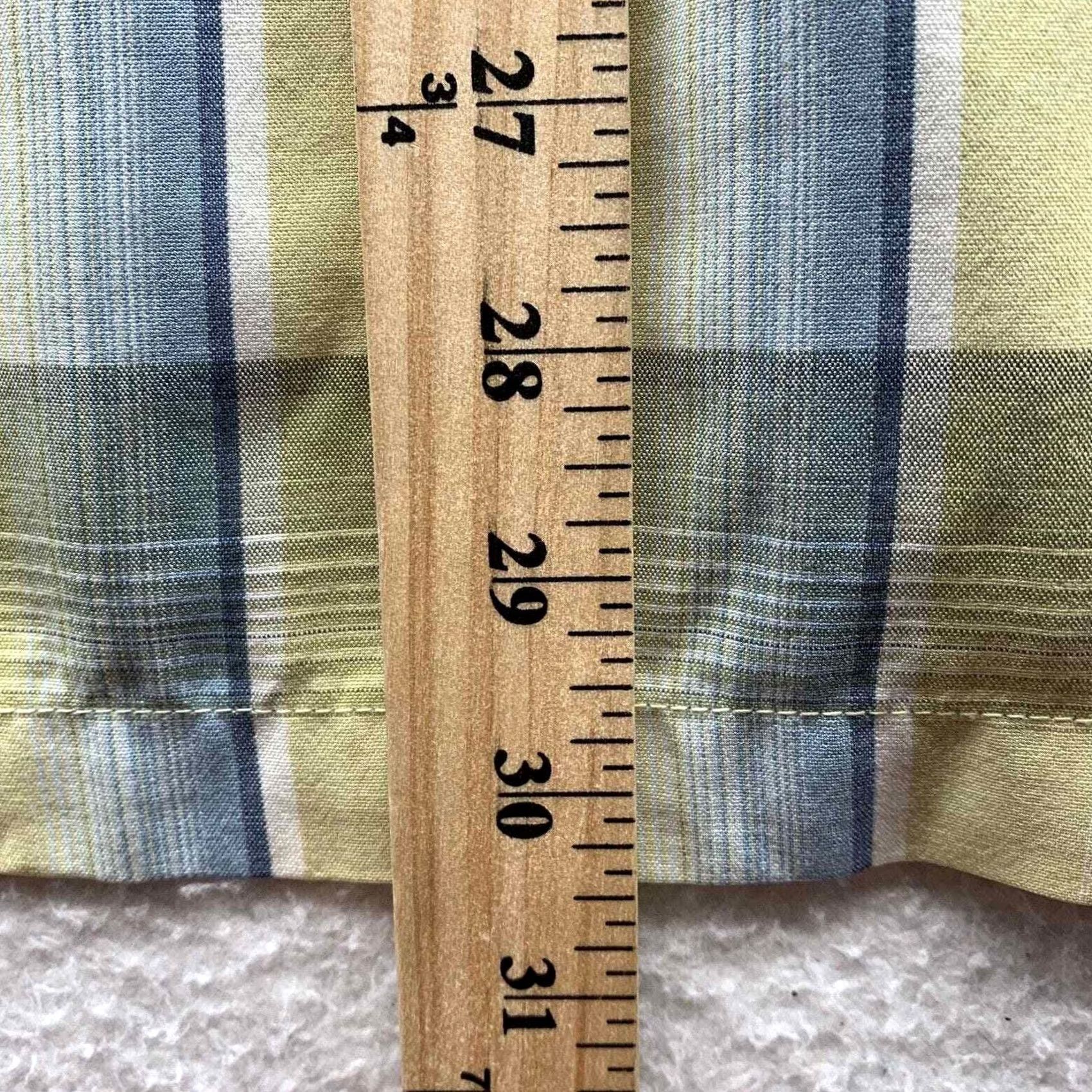 Tommy Bahama Tommy Bahama Button Up Shirt Mens L Large Yellow Blue Plaid Casual Beach Hawaiian Preppy Dad Comfort Shirt Size US L / EU 52-54 / 3 - 6 Thumbnail