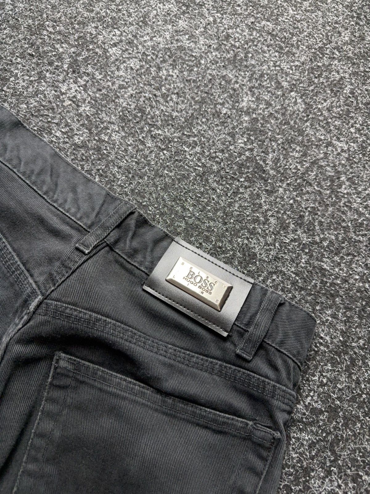 Hugo Boss Retro VNTG 90s Hugo Boss Faded Black Pants Straight Fit Y2K Size US 30 / EU 46 - 18 Thumbnail