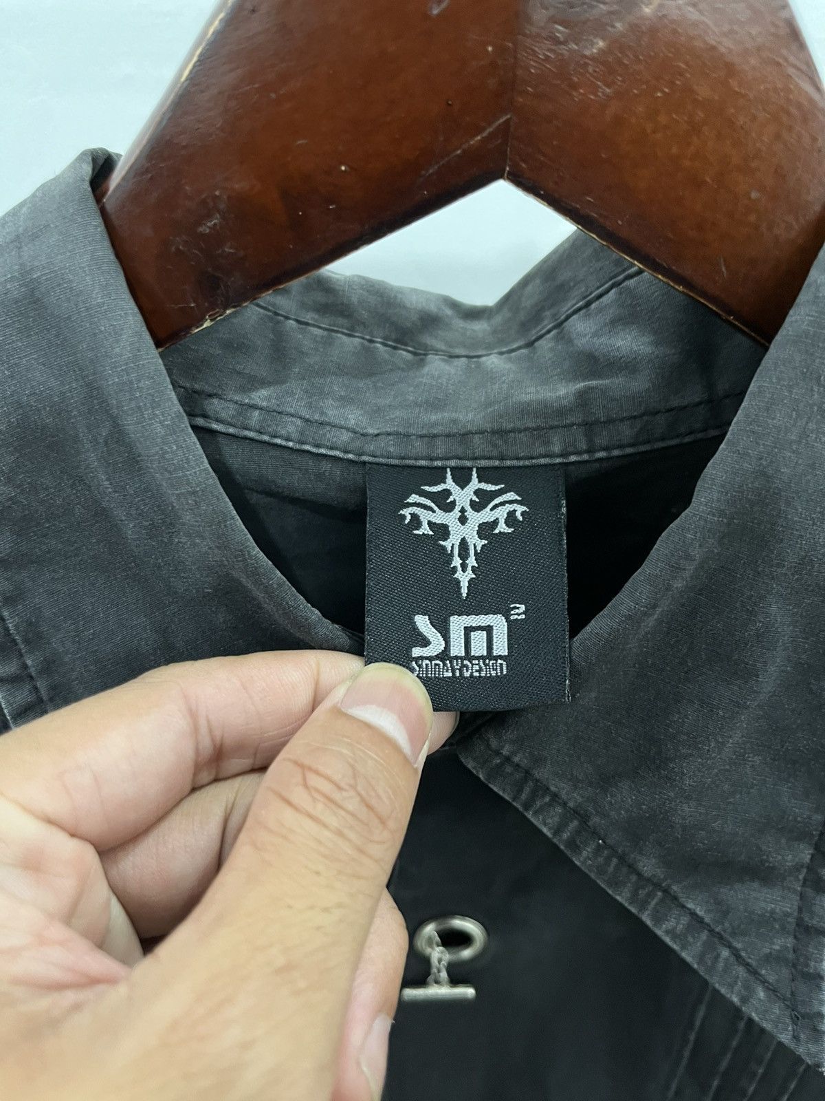 Japanese Brand YINMAY DESIGN VAMPIRE SHIRT Size US M / EU 48-50 / 2 - 3 Thumbnail