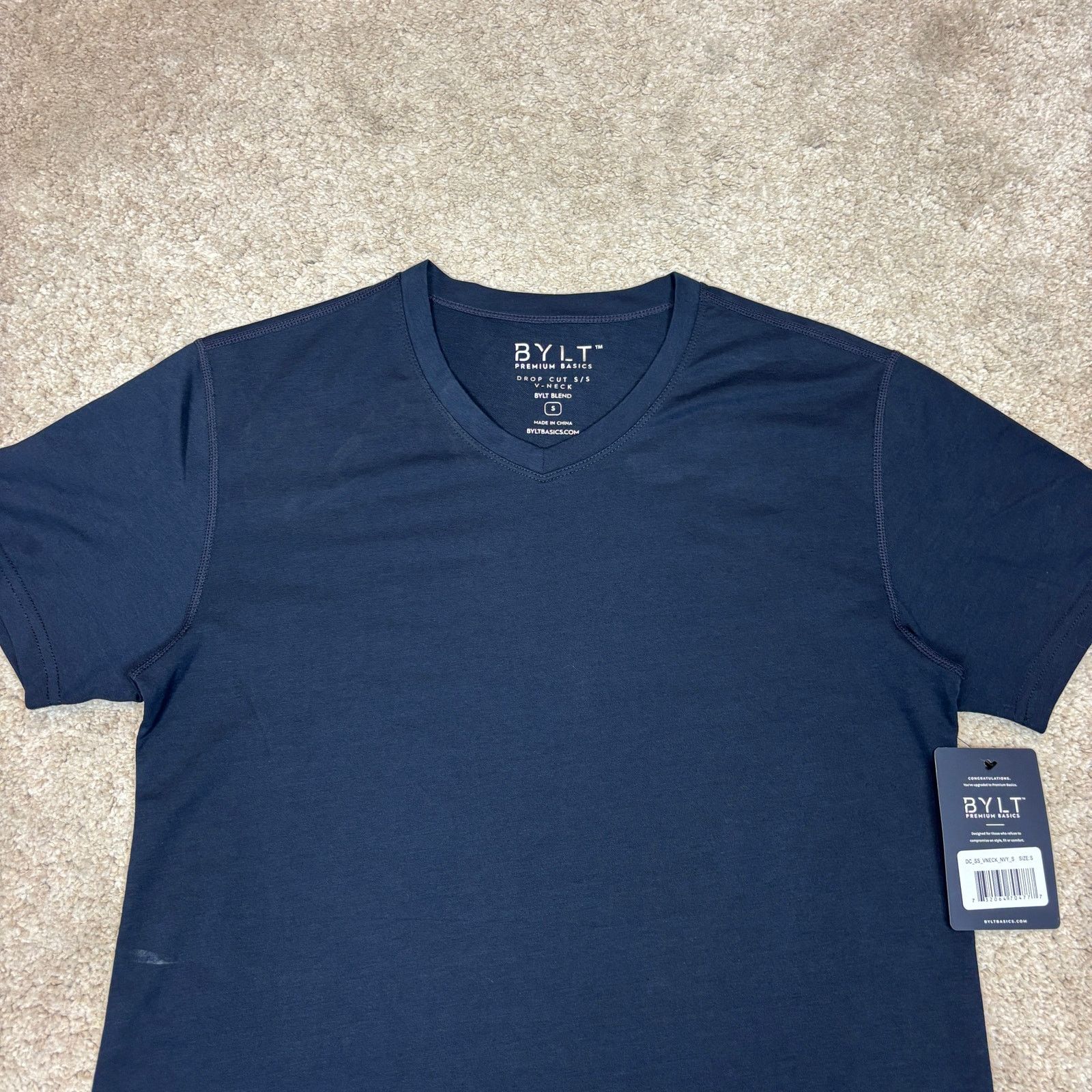 Other Bylt Drop Cut Short Sleeve V Neck T Shirt Men's Small Size US S / EU 44-46 / 1 - 2 Thumbnail