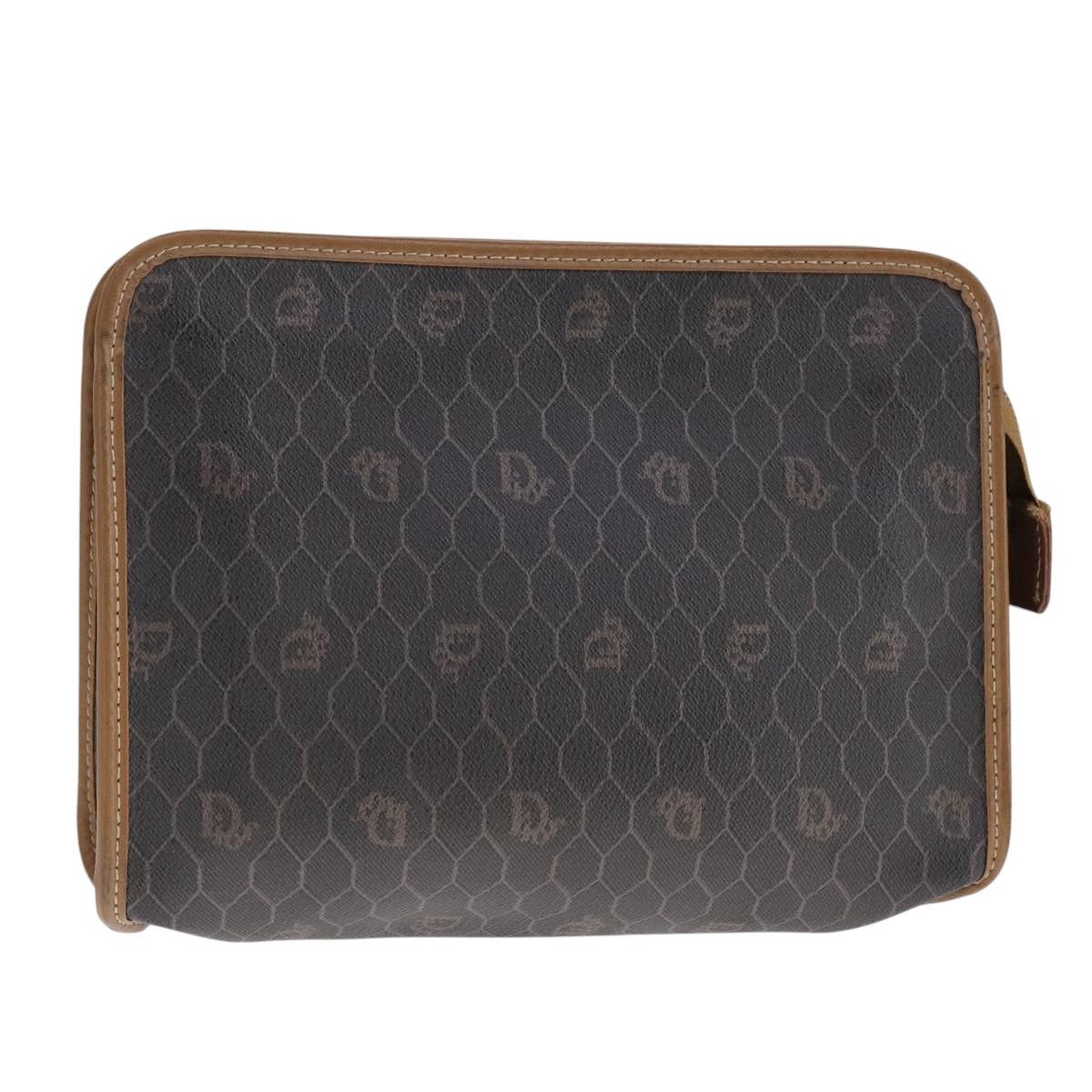 Dior Honeycomb Black Canvas Clutch Bag (Pre-Owned) Size ONE SIZE - 1 Thumbnail