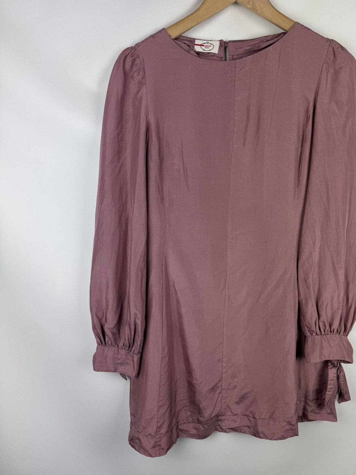 Prada Prada Milano Ladies Long Sleeve Silk Tunic Dress Size 40 Size S / US 4 / IT 40 - 2 Thumbnail