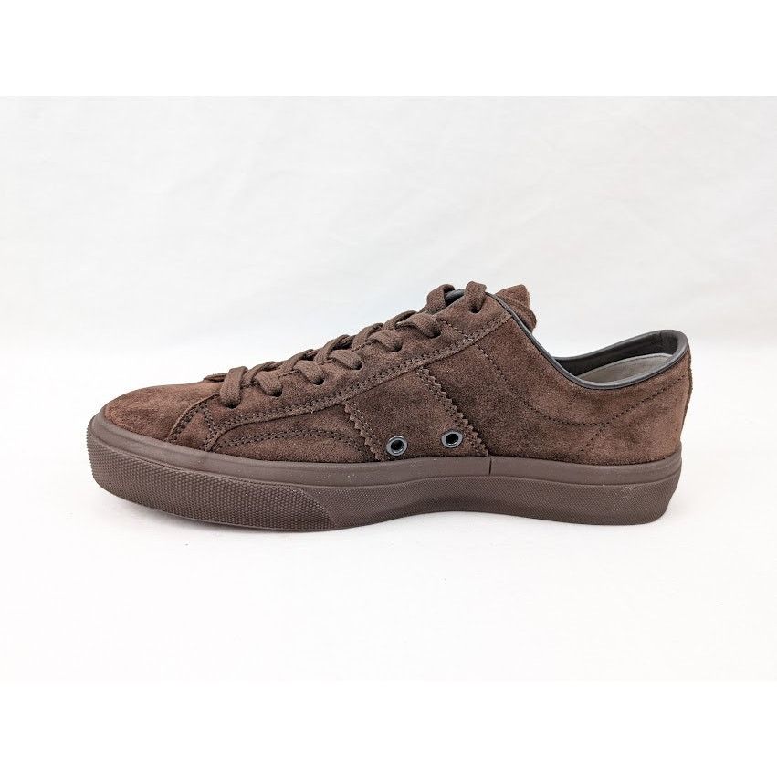 Tom Ford o1rshd1 Low-Top Sneakers in Chocolate Brown Size US 8 / EU 41 - 7 Thumbnail