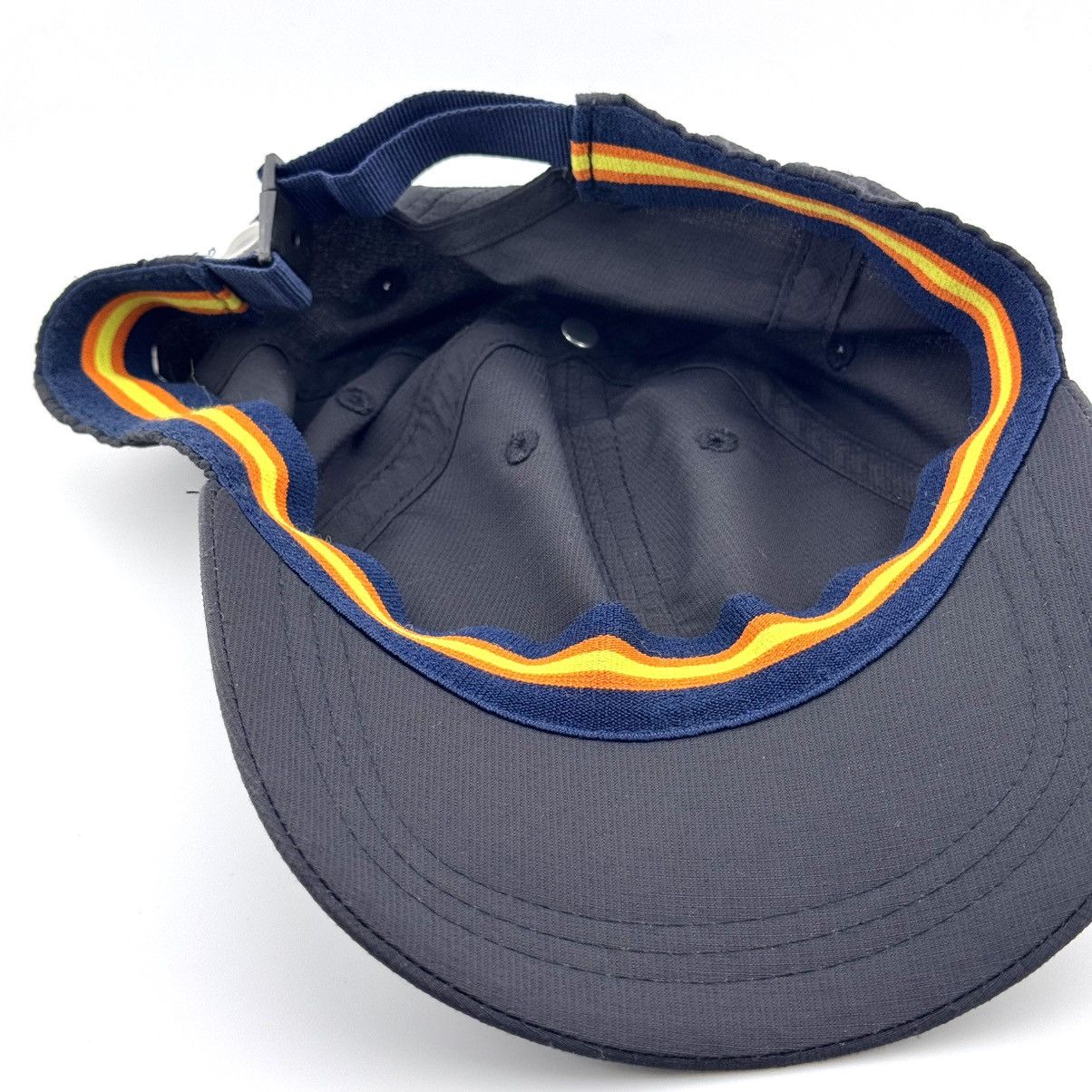 K-Way K-Way Black Nylon Lightweight Utility Gorpcore Ripstop Cap Size ONE SIZE - 8 Thumbnail